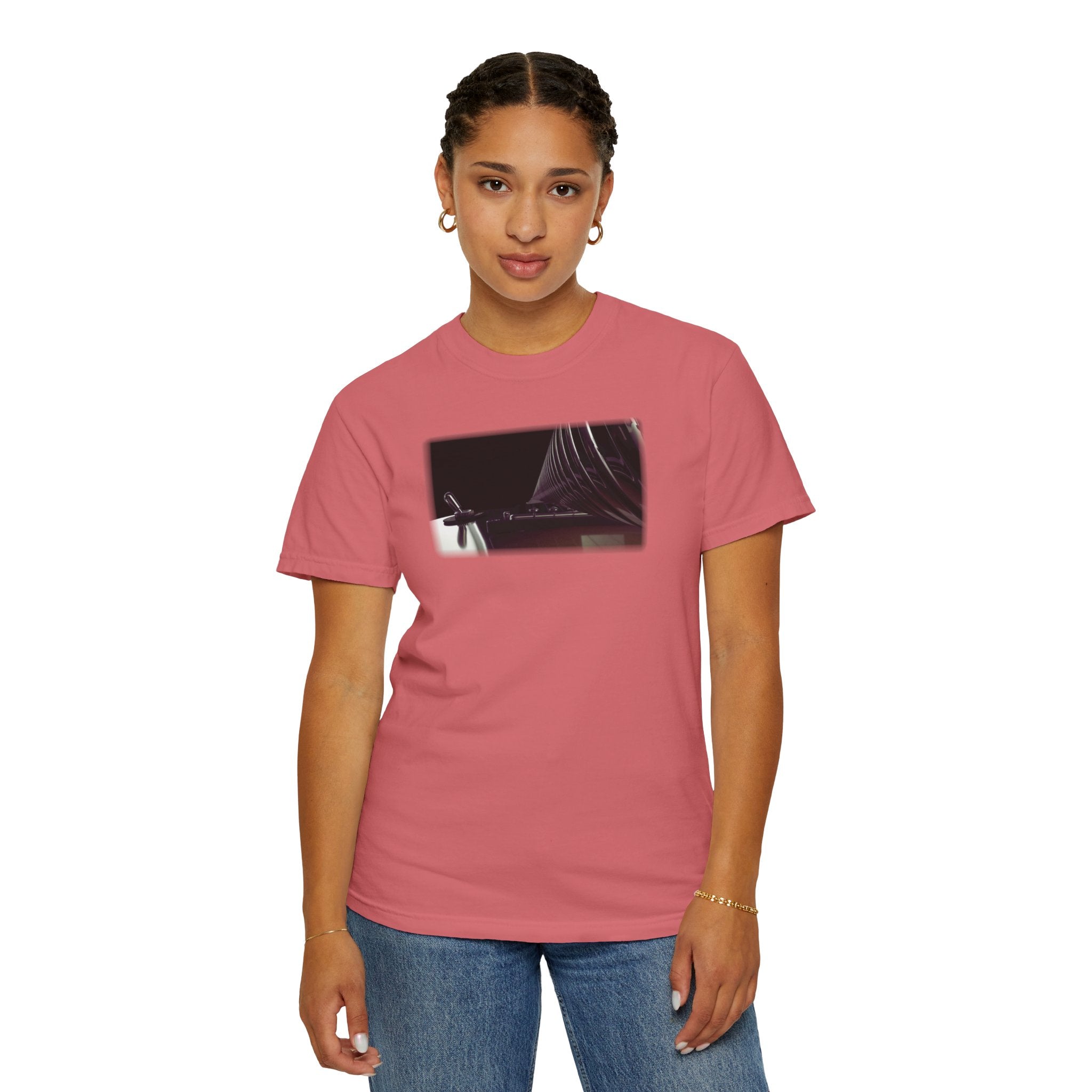 Comfort Colors® Garment-Dyed Short Sleeve Tee-Musical Instrument Close-up