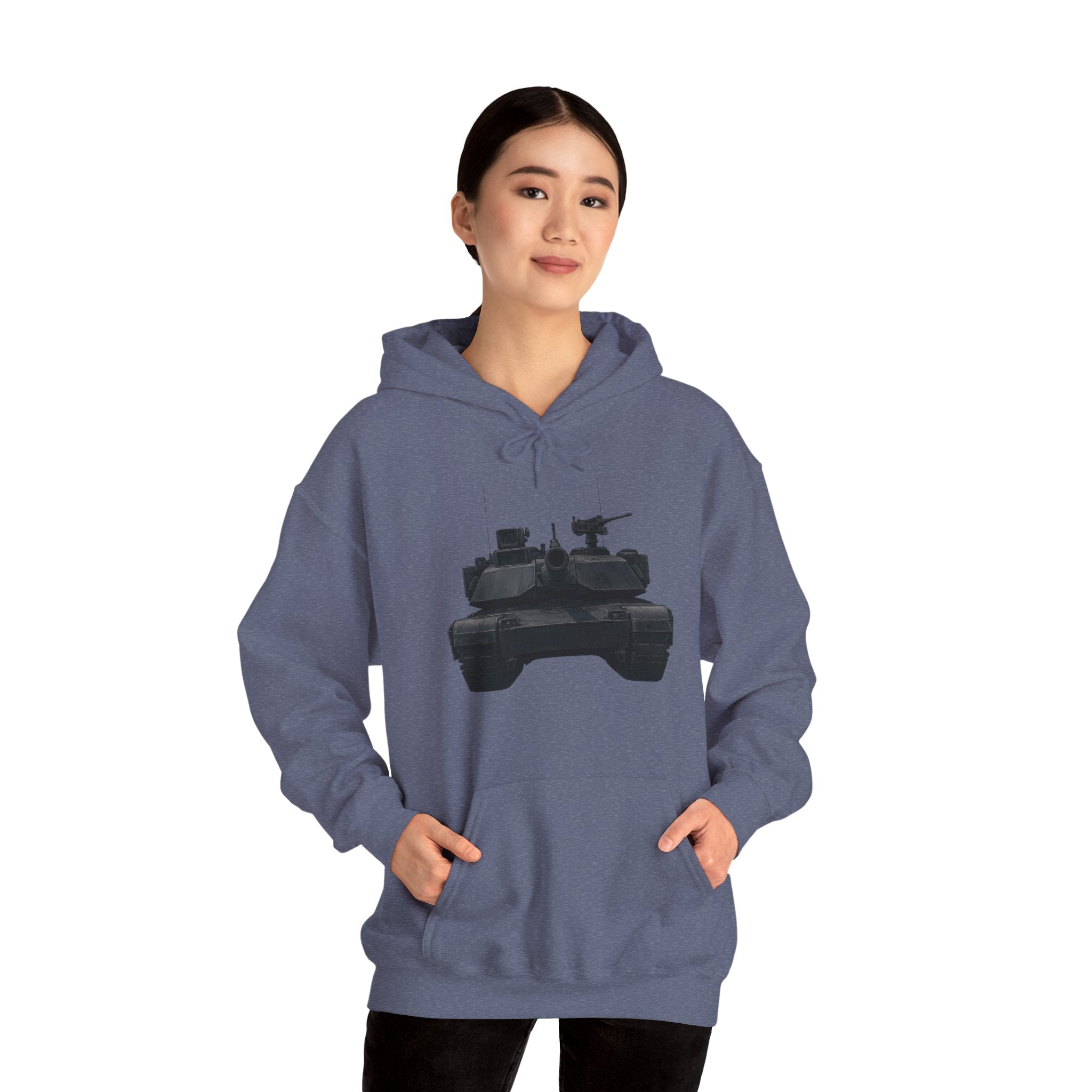 Military Tank Gildan Hoodie