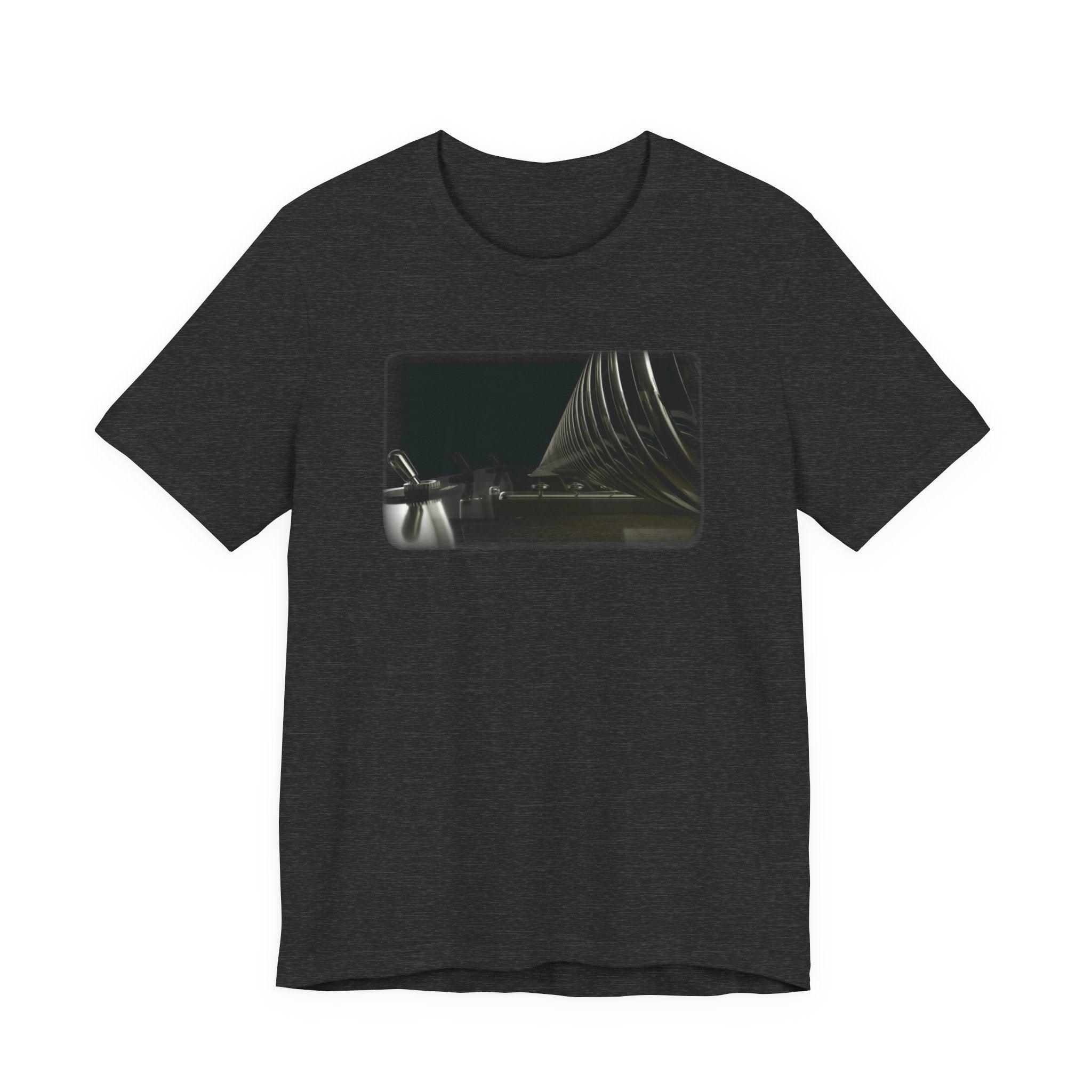 Bella+Canvas Unisex Jersery Short Sleeve T-Shirt — Musical Instrument Guitar Close-up