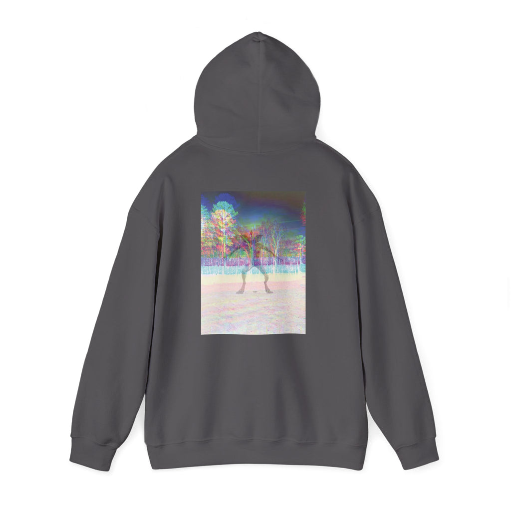 Gildan Heavy Blend Hoodie — Retro Stranger Things Monster Sweatshirt