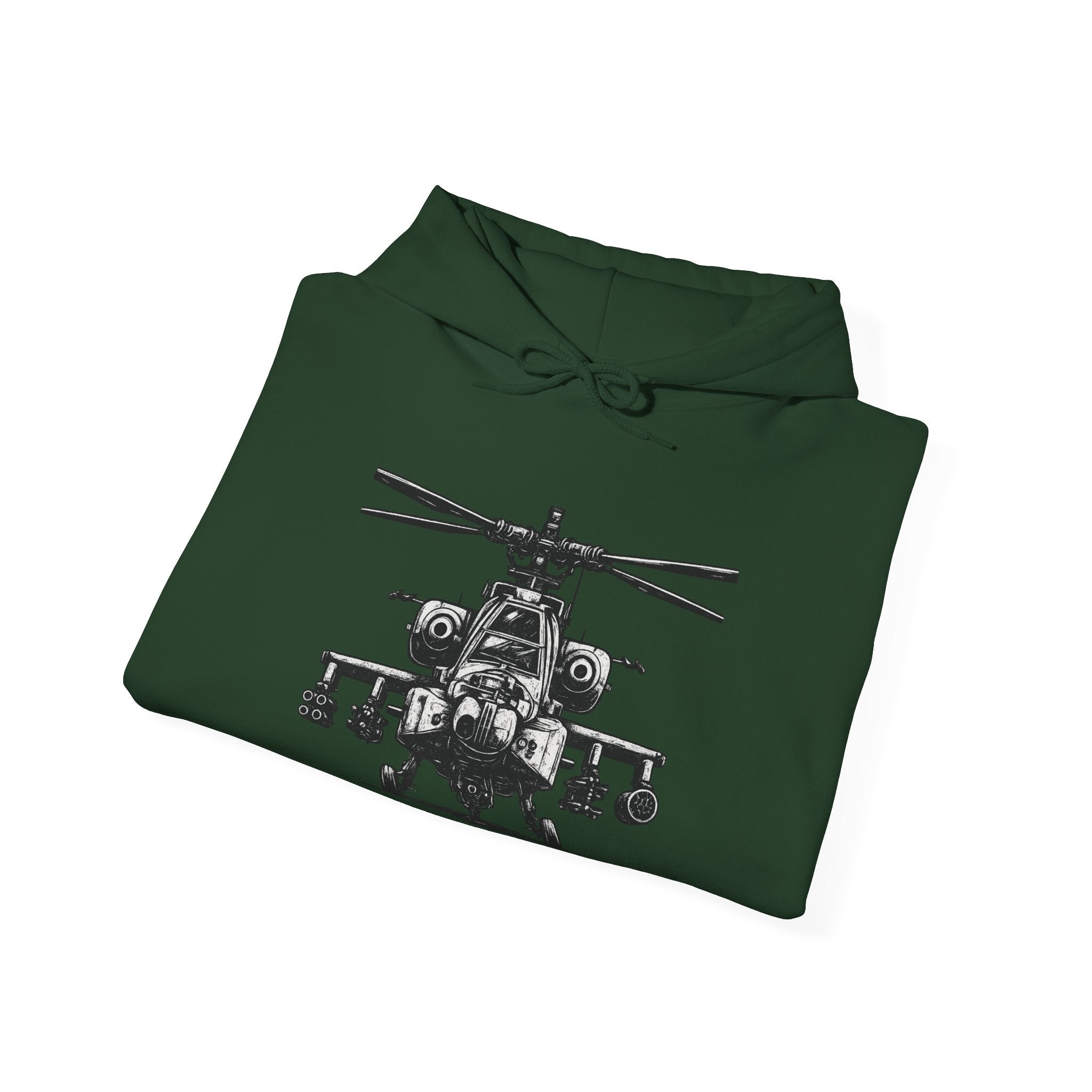 Gildan Heavy Blend Hoodie-Apache Helicopter Hoodie