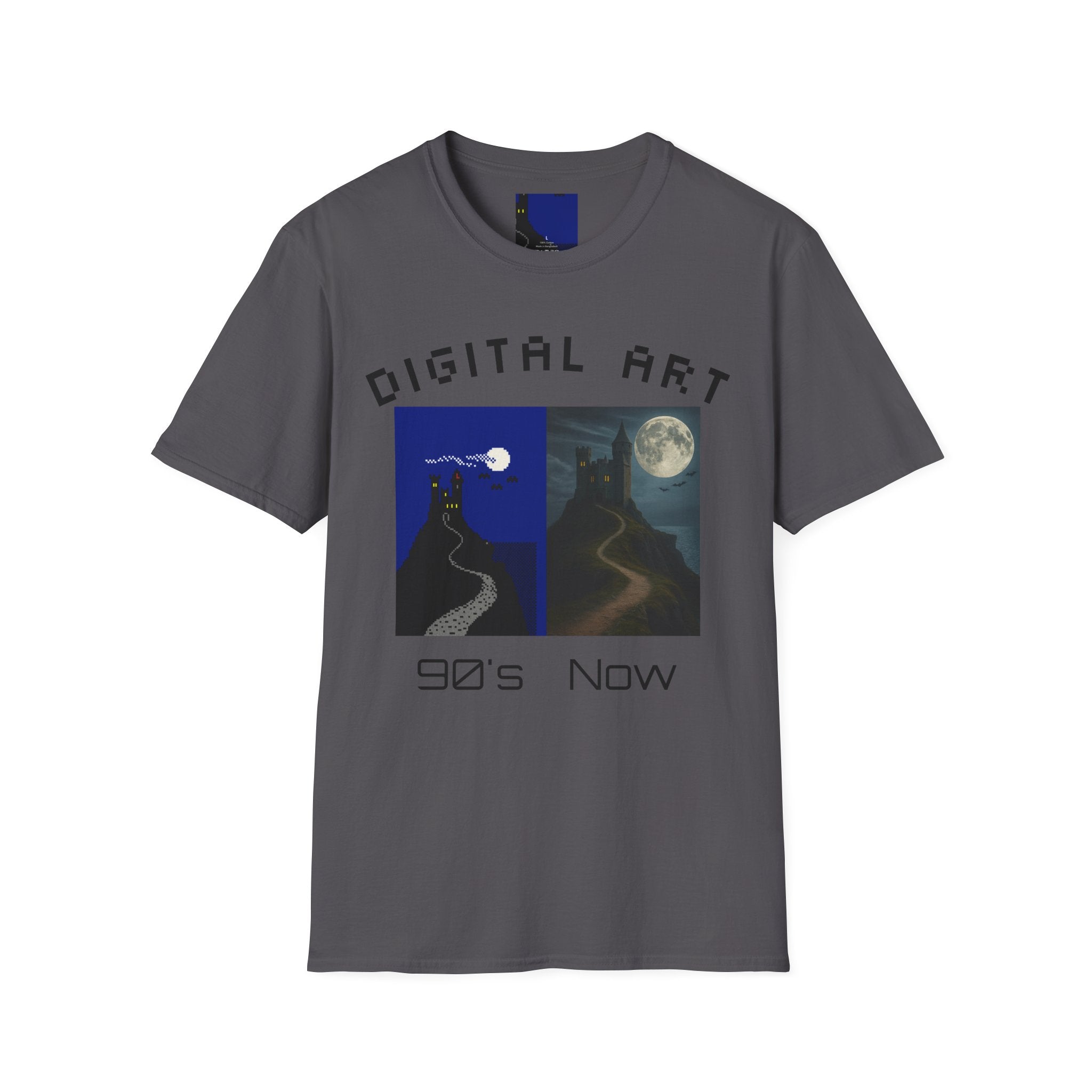 Gildan Unisex Softstyle® T-Shirt Retro Windows Card theme