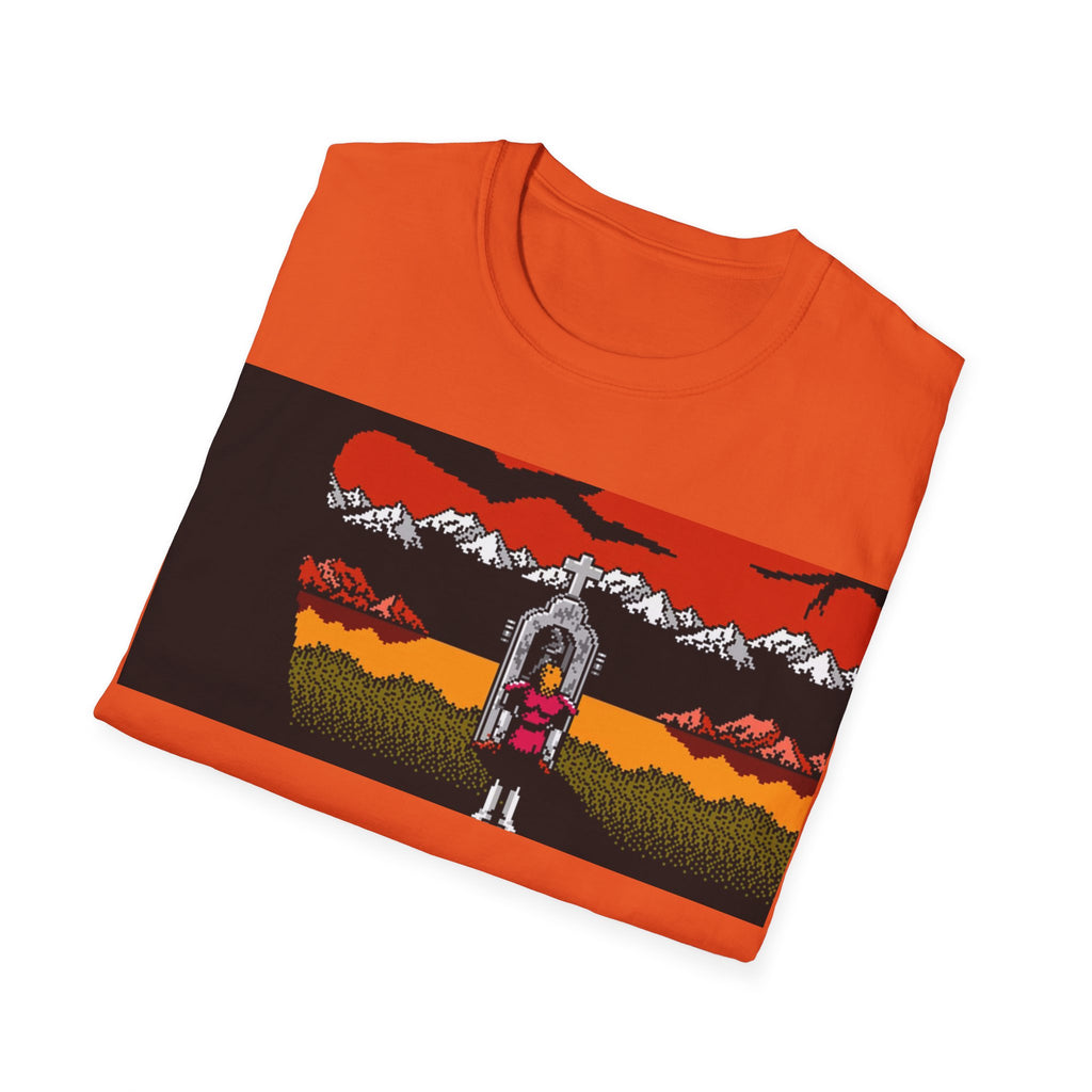 Gildan Unisex Softstyle® T-Shirt Retro Gamer - NES Simon's Quest Ending Design