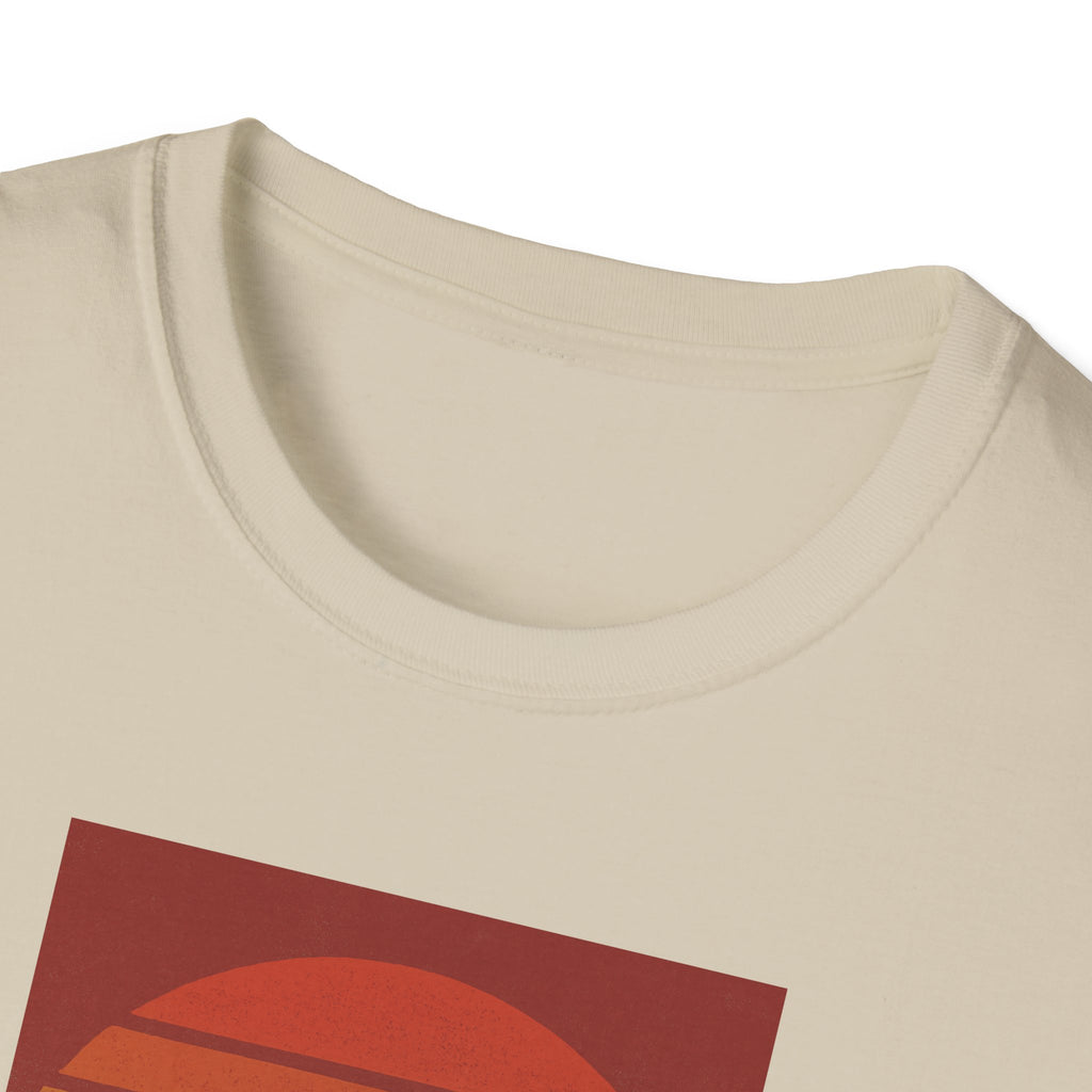 Gildan Unisex Softstyle® T-Shirt Retro Sunset 20sided Dice