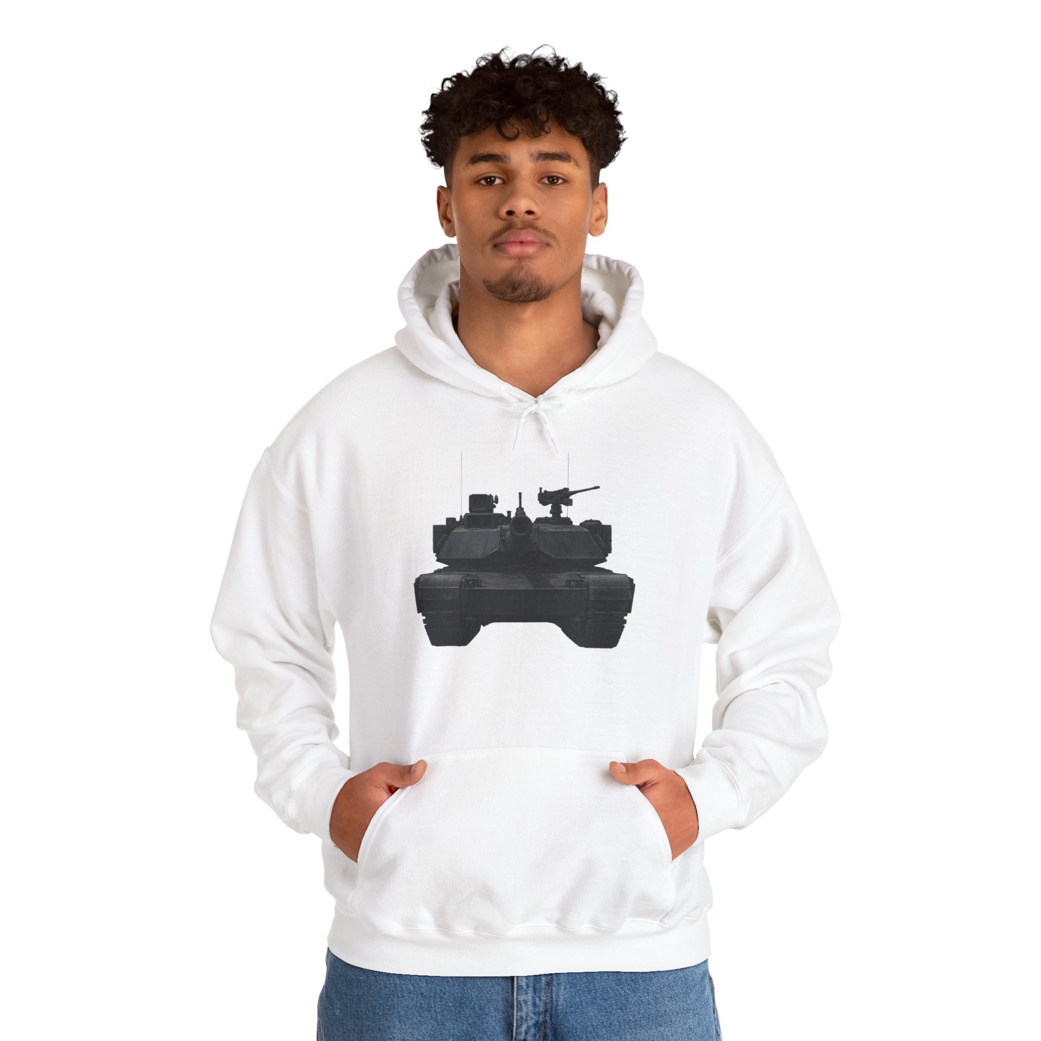 Military Tank Gildan Hoodie