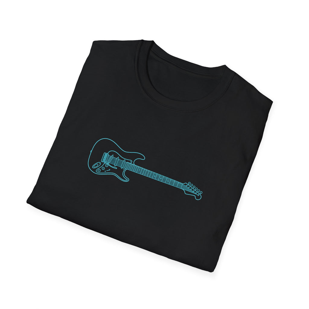 Gildan Unisex Softstyle® Neon Guitar Tee
