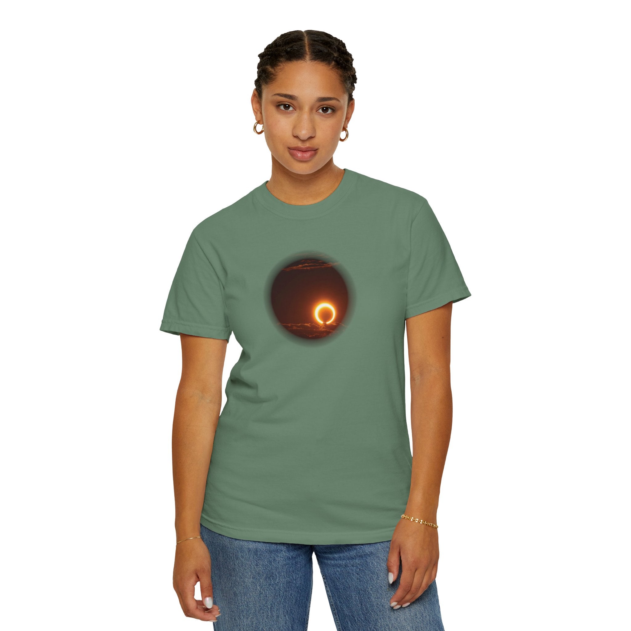 Comfort Colors® Garment-Dyed Short Sleeve Tee-Ring of Fire