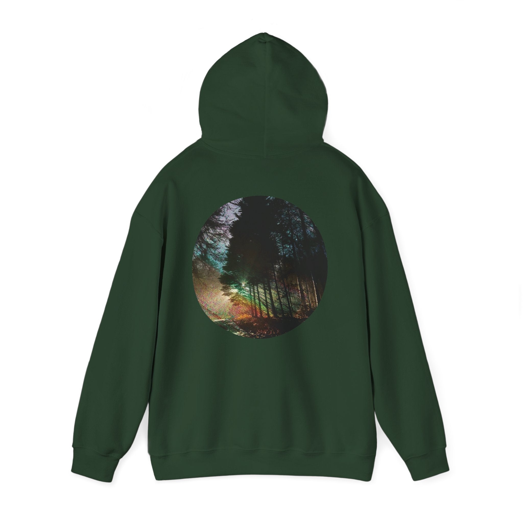 Gildan Heavy Blend Hoodie — Forest-Inspired Hooded Sweatshirt