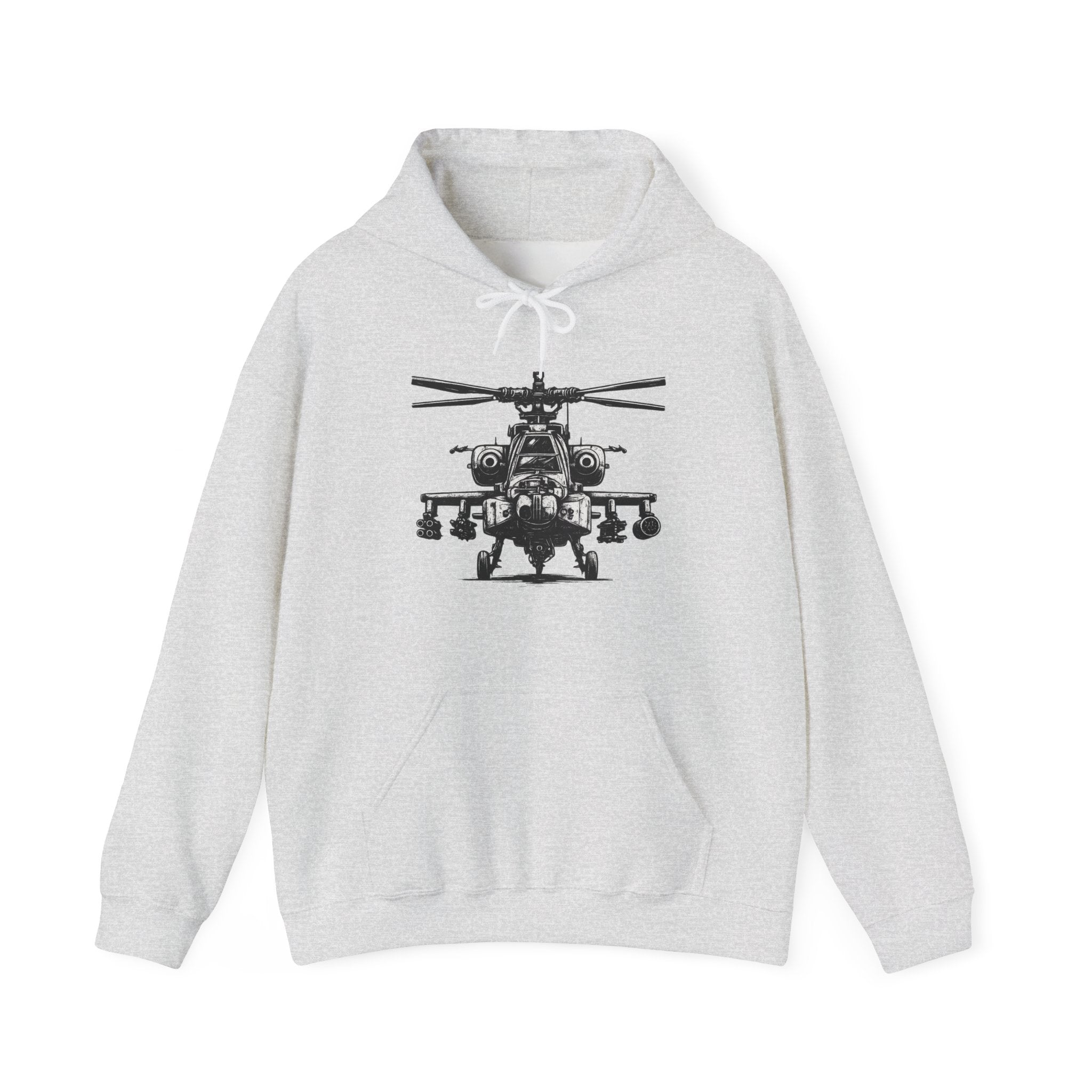 Gildan Heavy Blend Hoodie-Apache Helicopter Hoodie