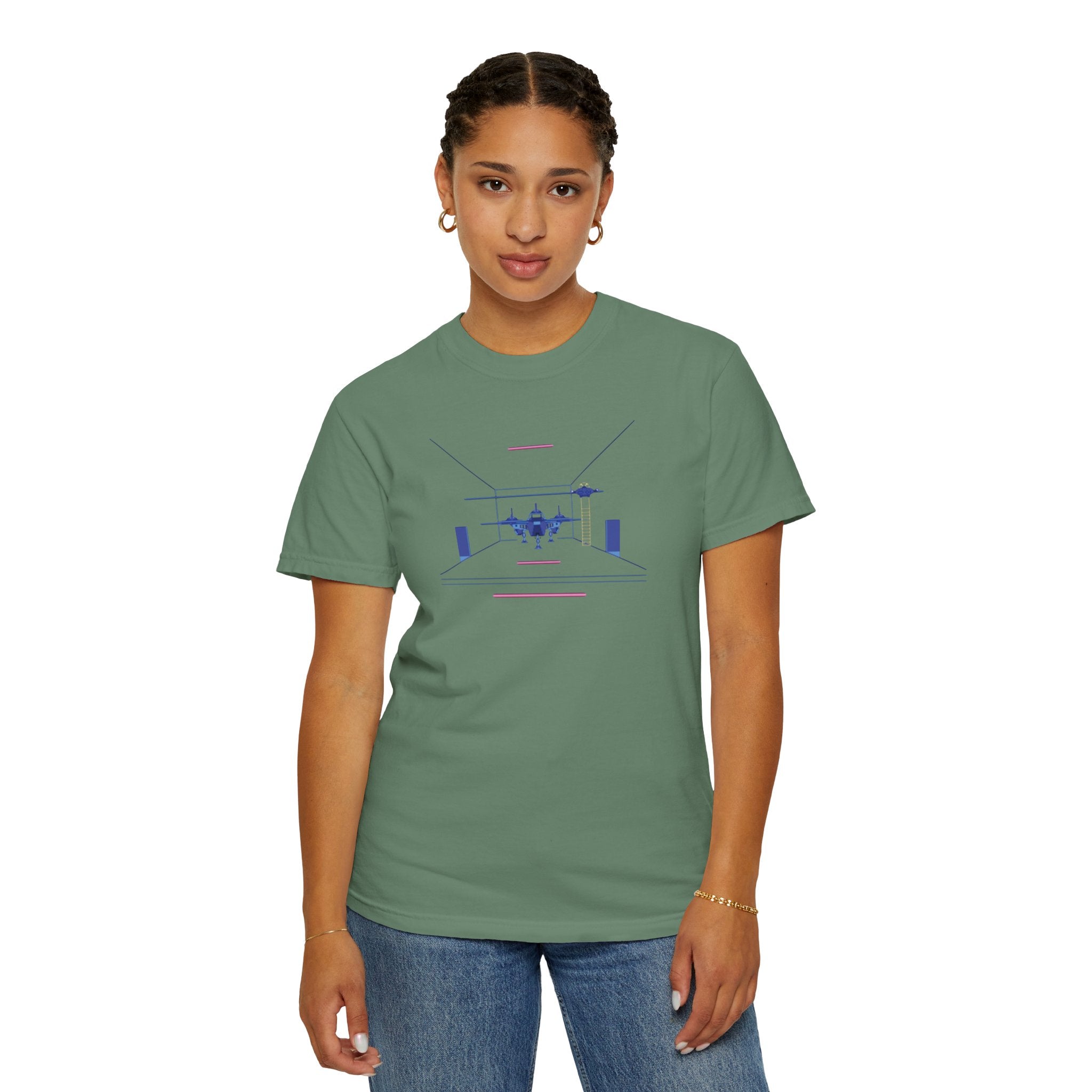 Comfort Colors® Garment-Dyed Short Sleeve Tee Graphic design-Star Voyager