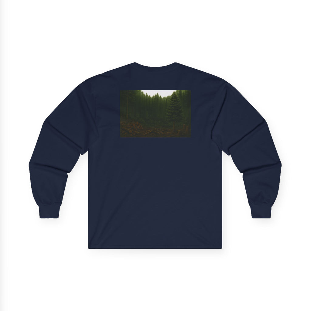 Logging Site Feller-Buncher Long Sleeve Tee