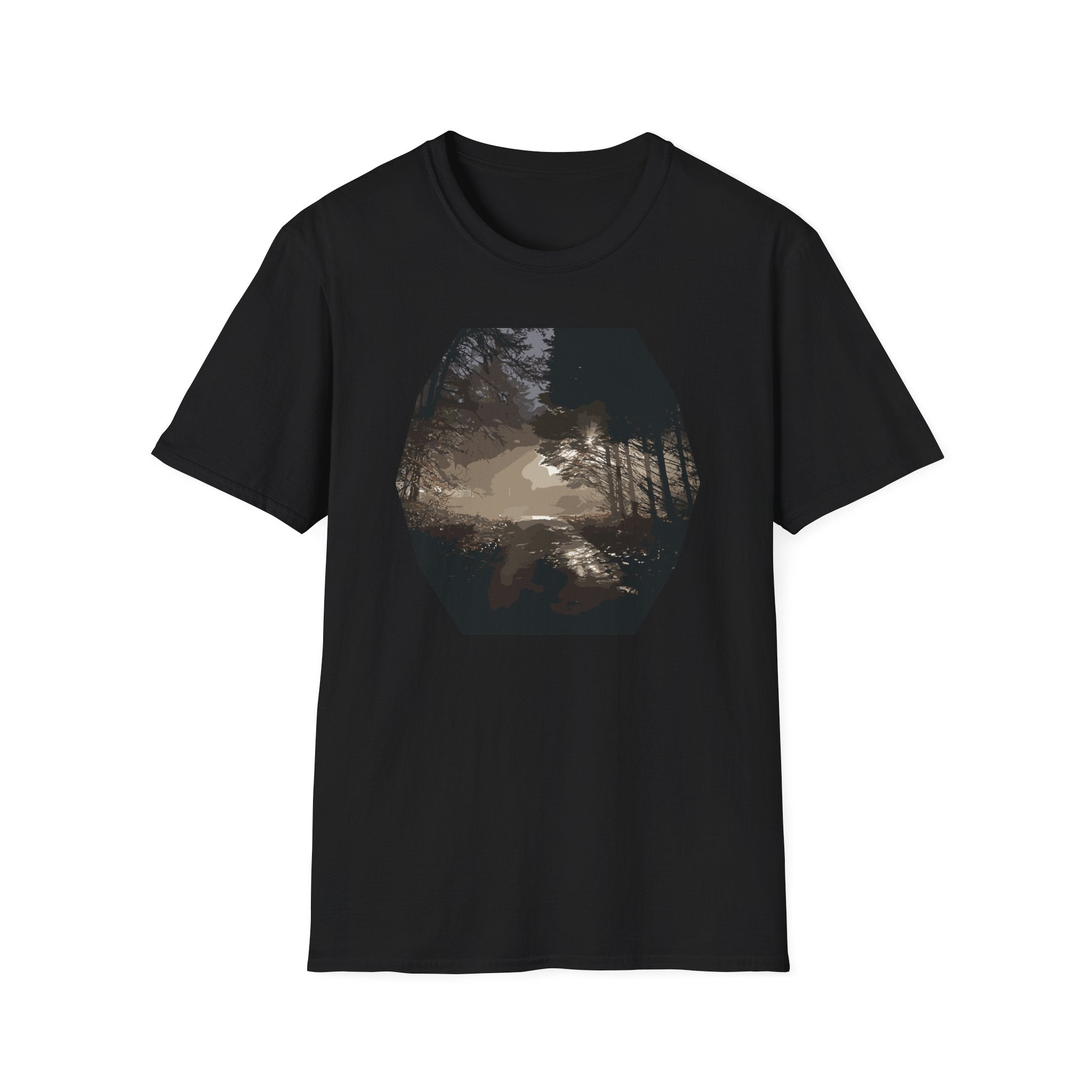 Gildan Unisex Softstyle® T-Shirt Wooded Path
