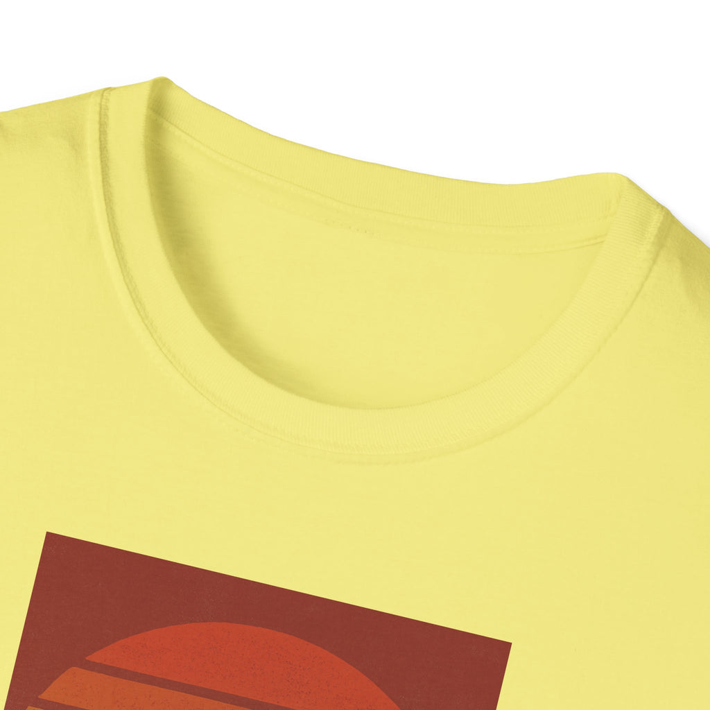 Gildan Unisex Softstyle® T-Shirt Retro Sunset 20sided Dice