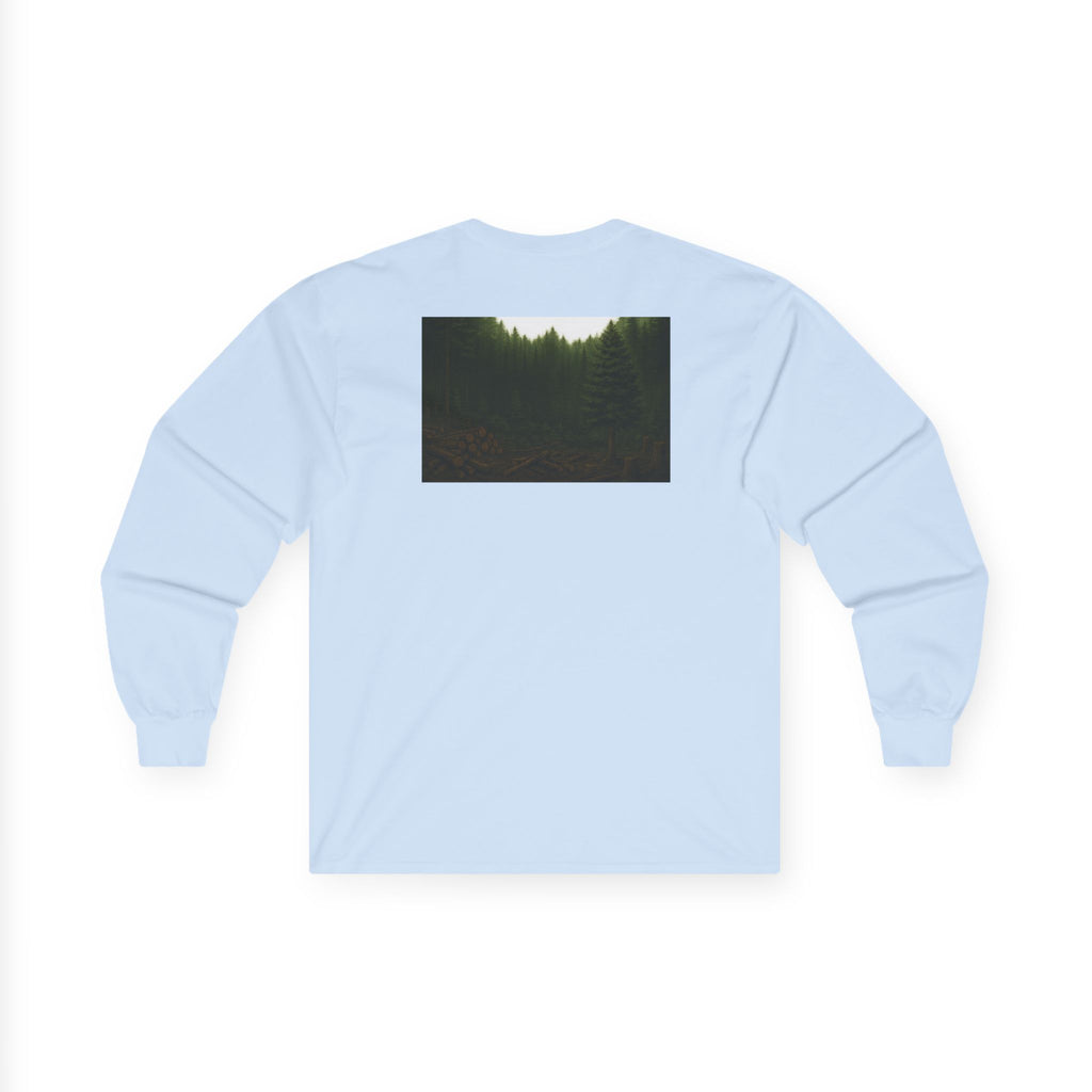 Logging Site Feller-Buncher Long Sleeve Tee