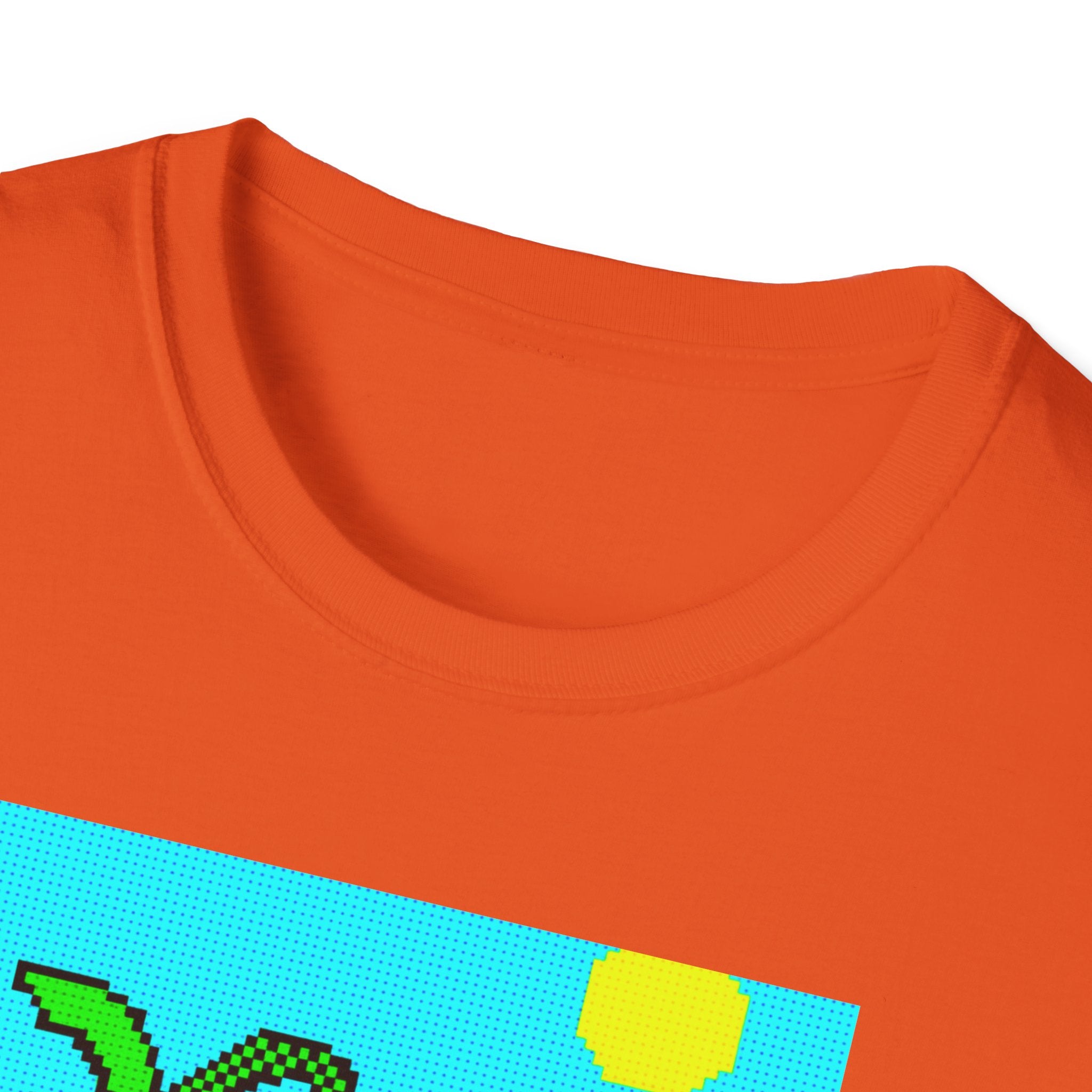 Gildan Unisex Softstyle® T-Shirt Retro MS Windows Card Theme Beaach