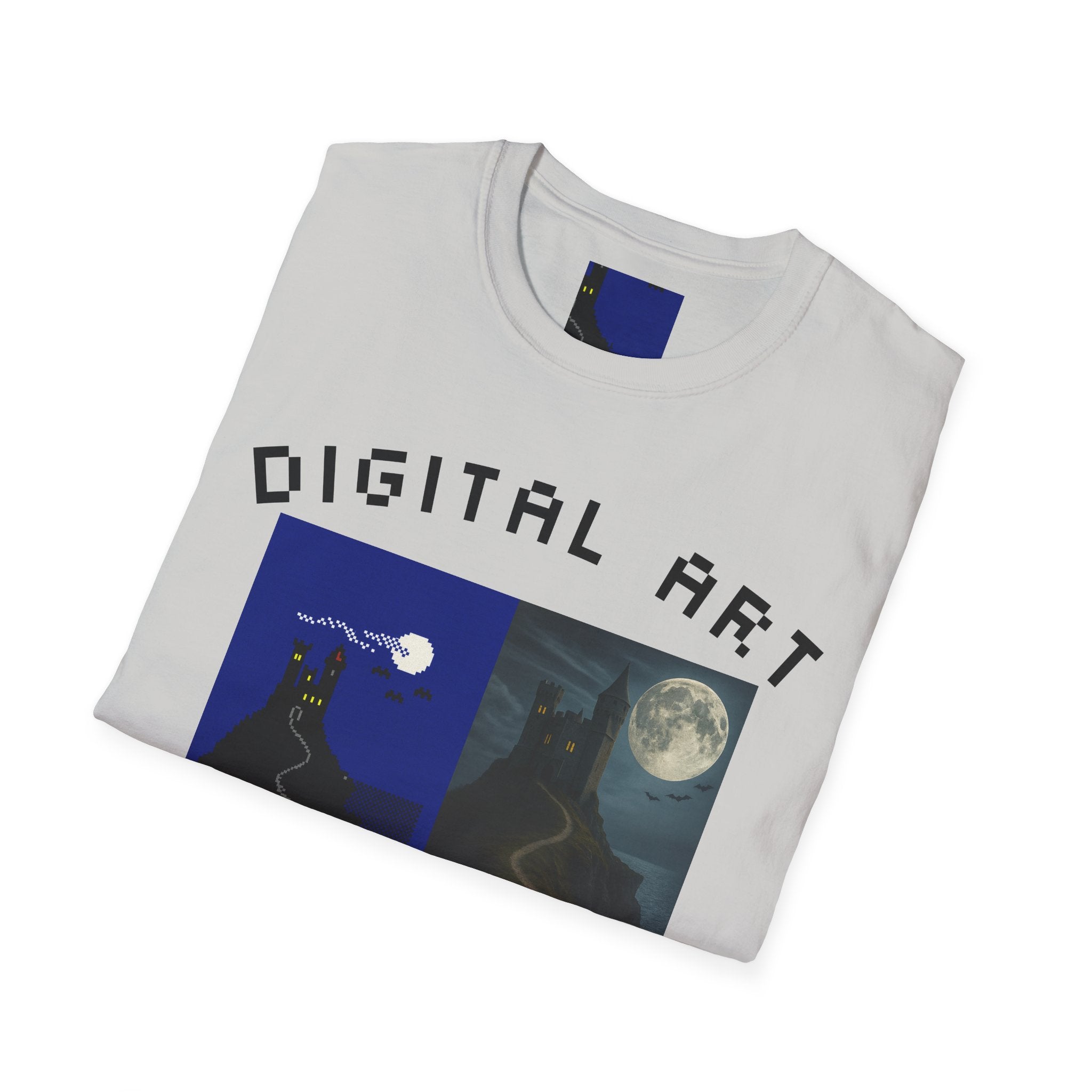 Gildan Unisex Softstyle® T-Shirt Retro Windows Card theme