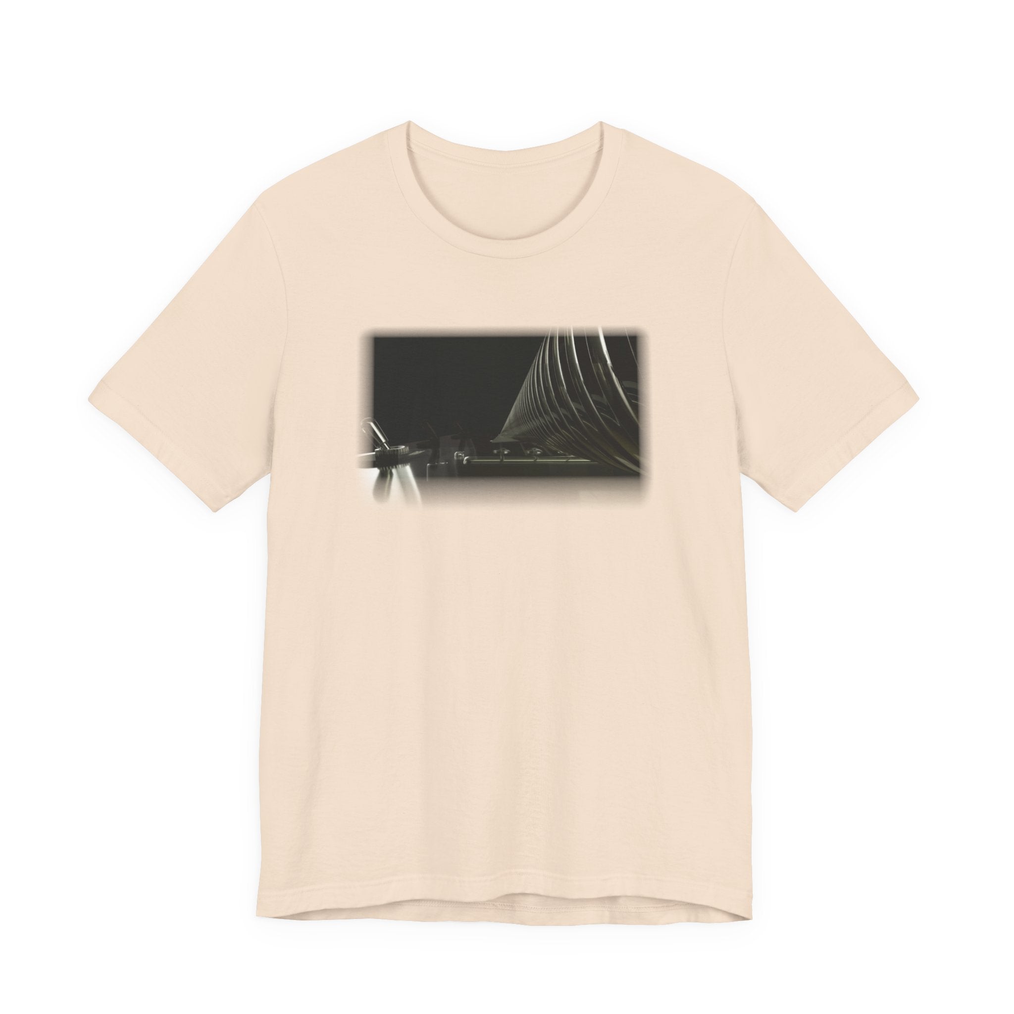 Bella+Canvas Unisex Jersery Short Sleeve T-Shirt — Musical Instrument Guitar Close-up