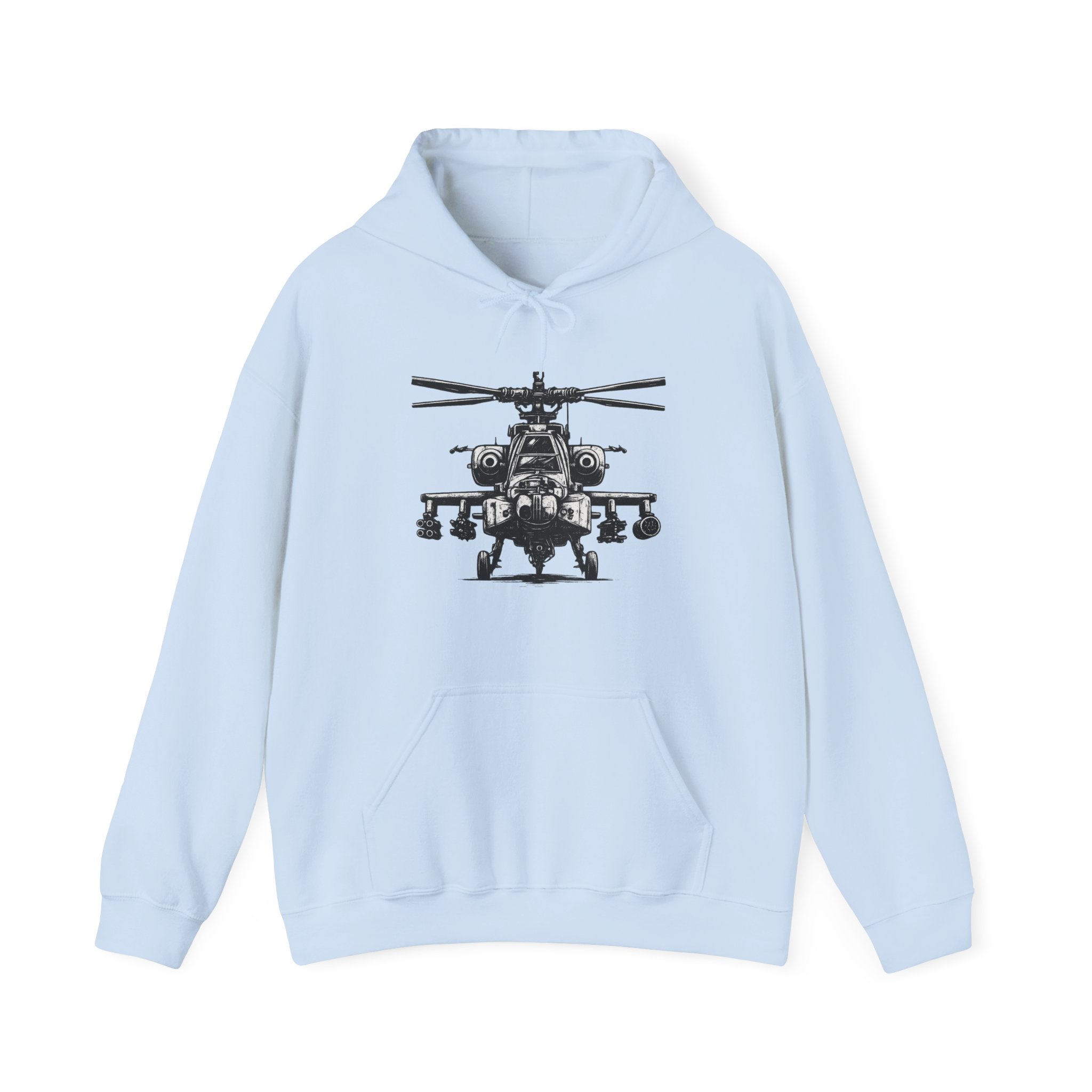 Gildan Heavy Blend Hoodie-Apache Helicopter Hoodie
