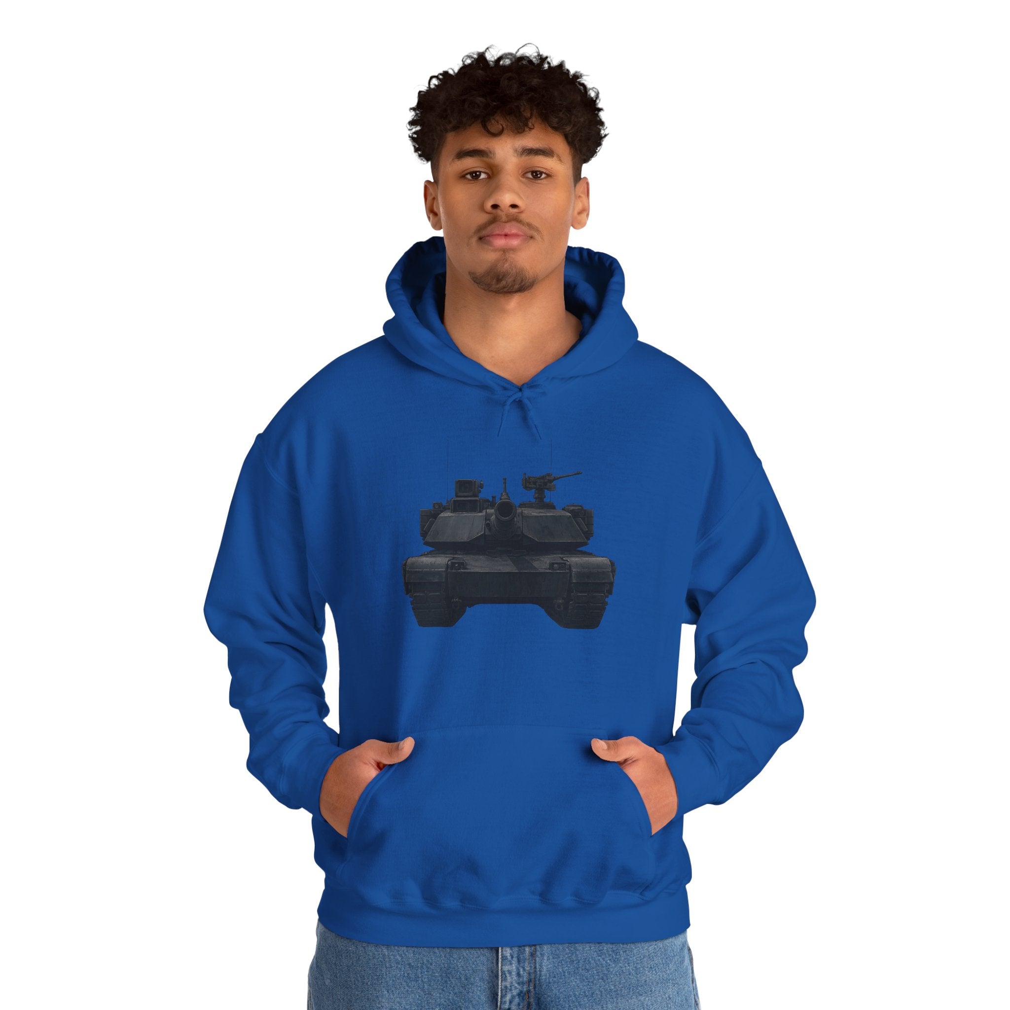 Military Tank Gildan Hoodie