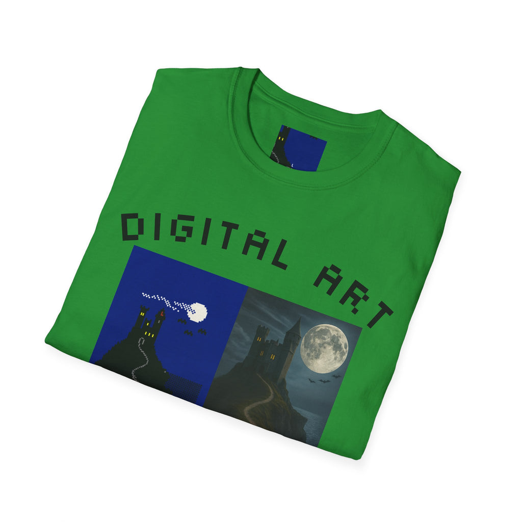Gildan Unisex Softstyle® T-Shirt Retro Windows Card theme