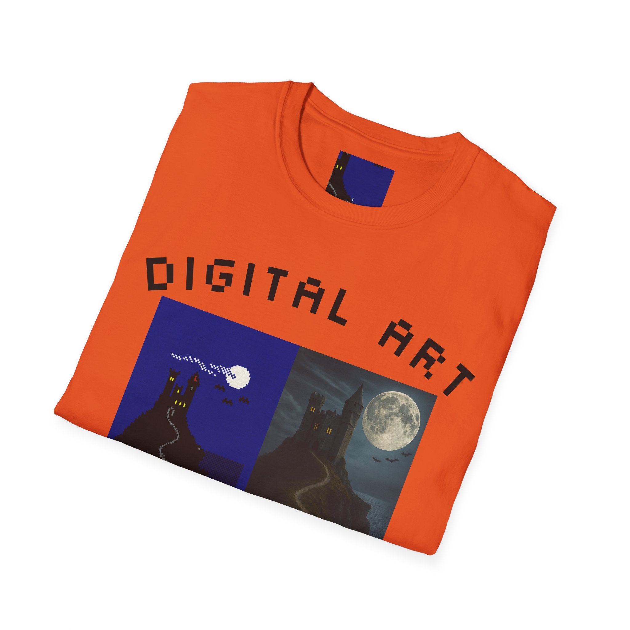 Gildan Unisex Softstyle® T-Shirt Retro Windows Card theme