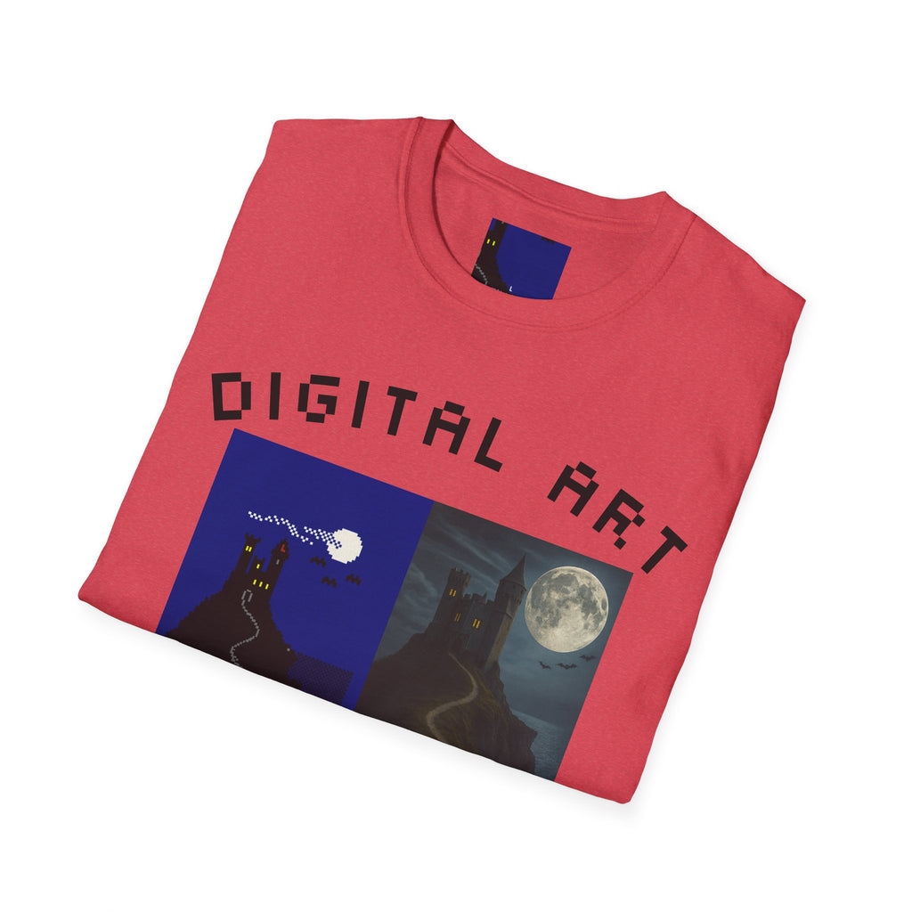 Gildan Unisex Softstyle® T-Shirt Retro Windows Card theme