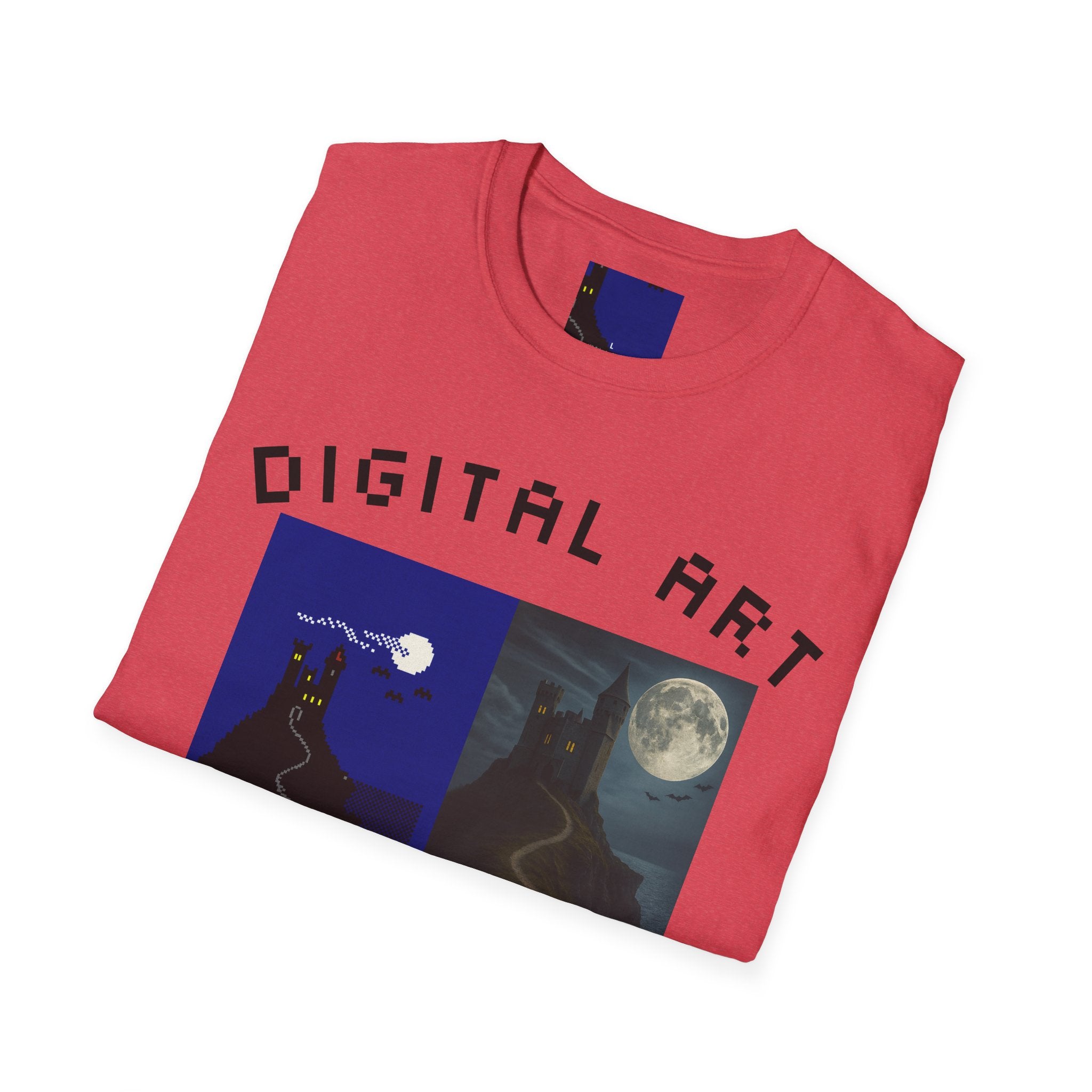 Gildan Unisex Softstyle® T-Shirt Retro Windows Card theme