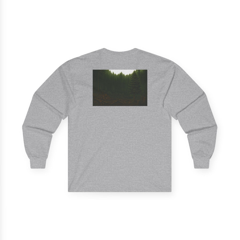 Logging Site Feller-Buncher Long Sleeve Tee