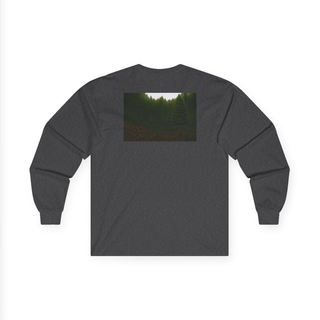 Logging Site Feller-Buncher Long Sleeve Tee
