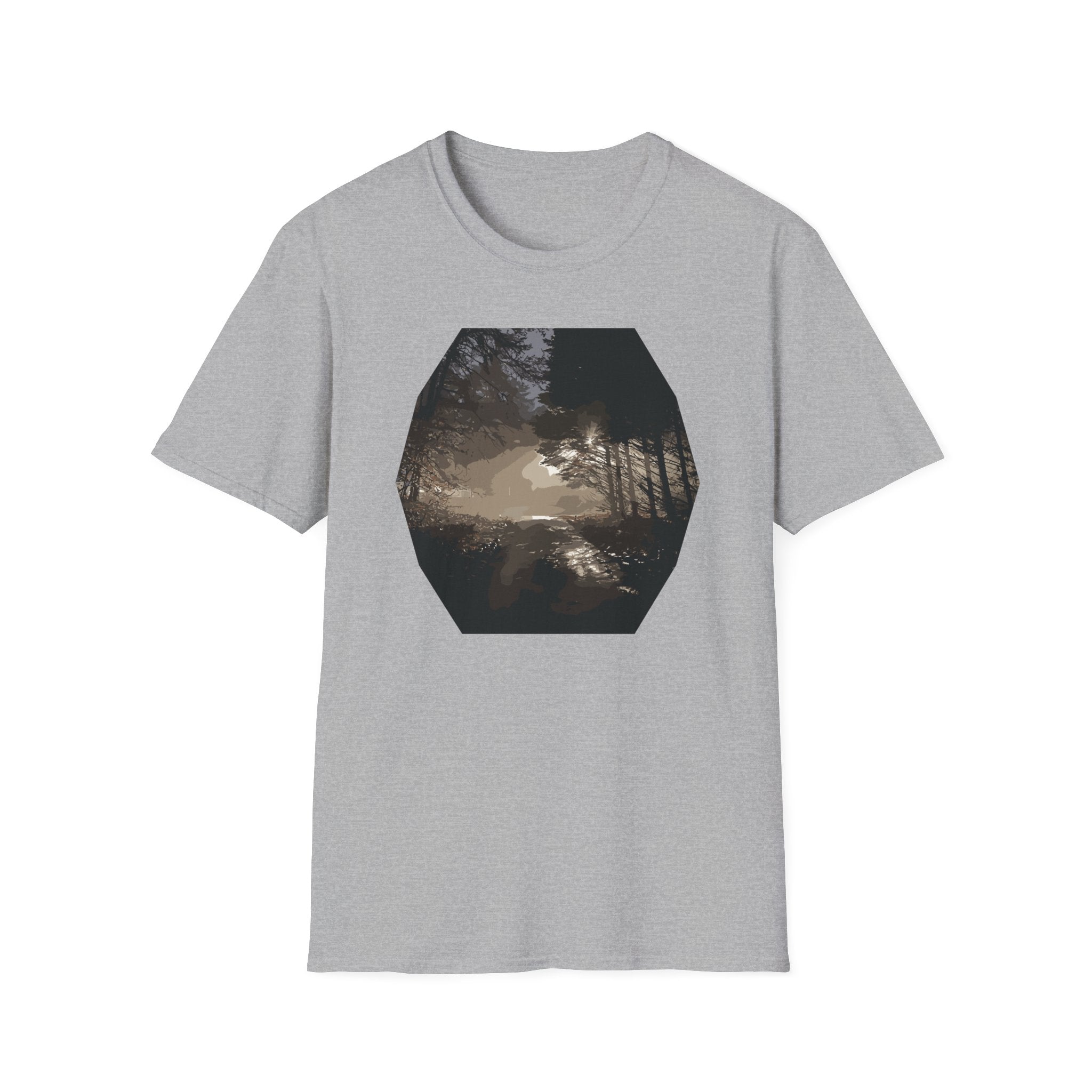 Gildan Unisex Softstyle® T-Shirt Wooded Path