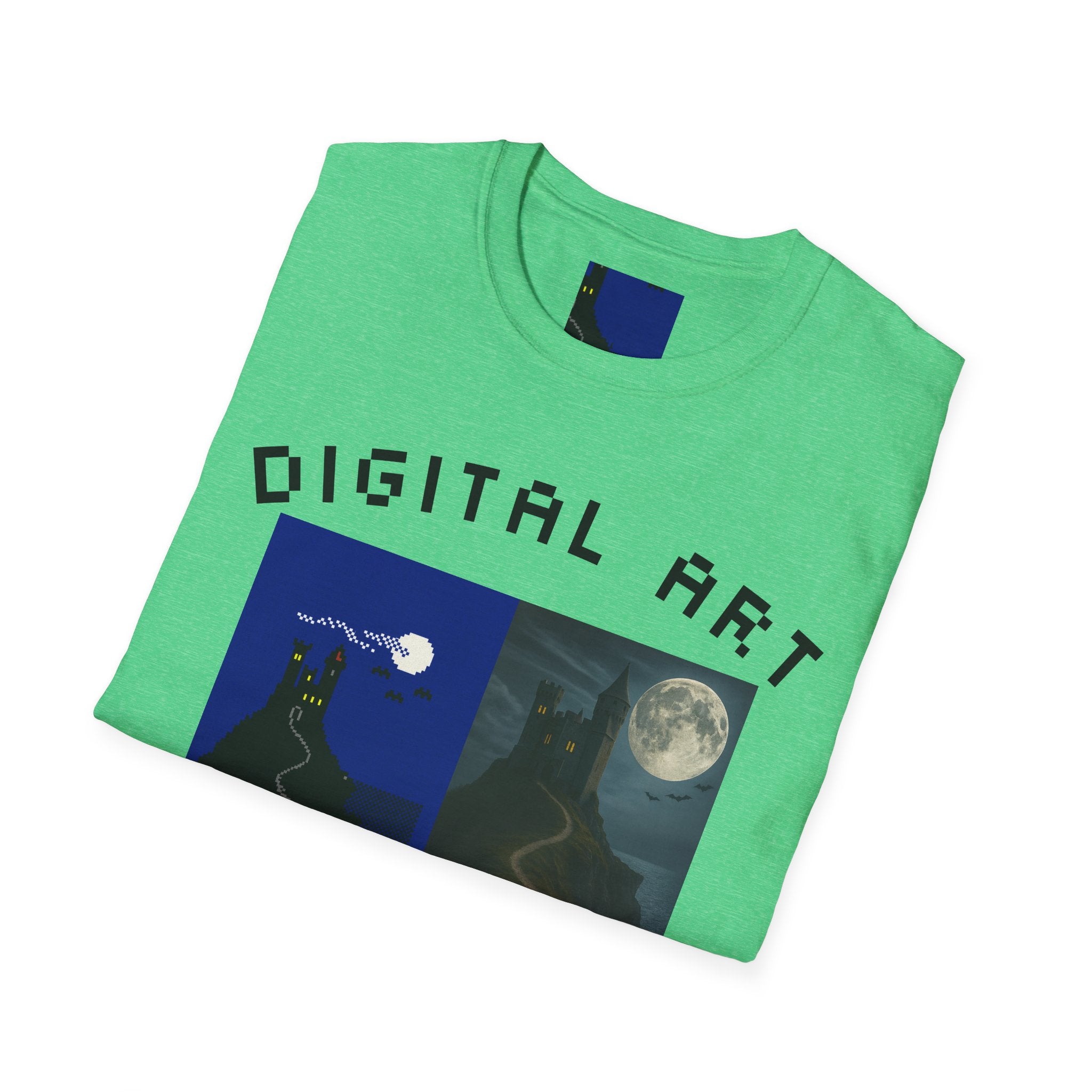 Gildan Unisex Softstyle® T-Shirt Retro Windows Card theme