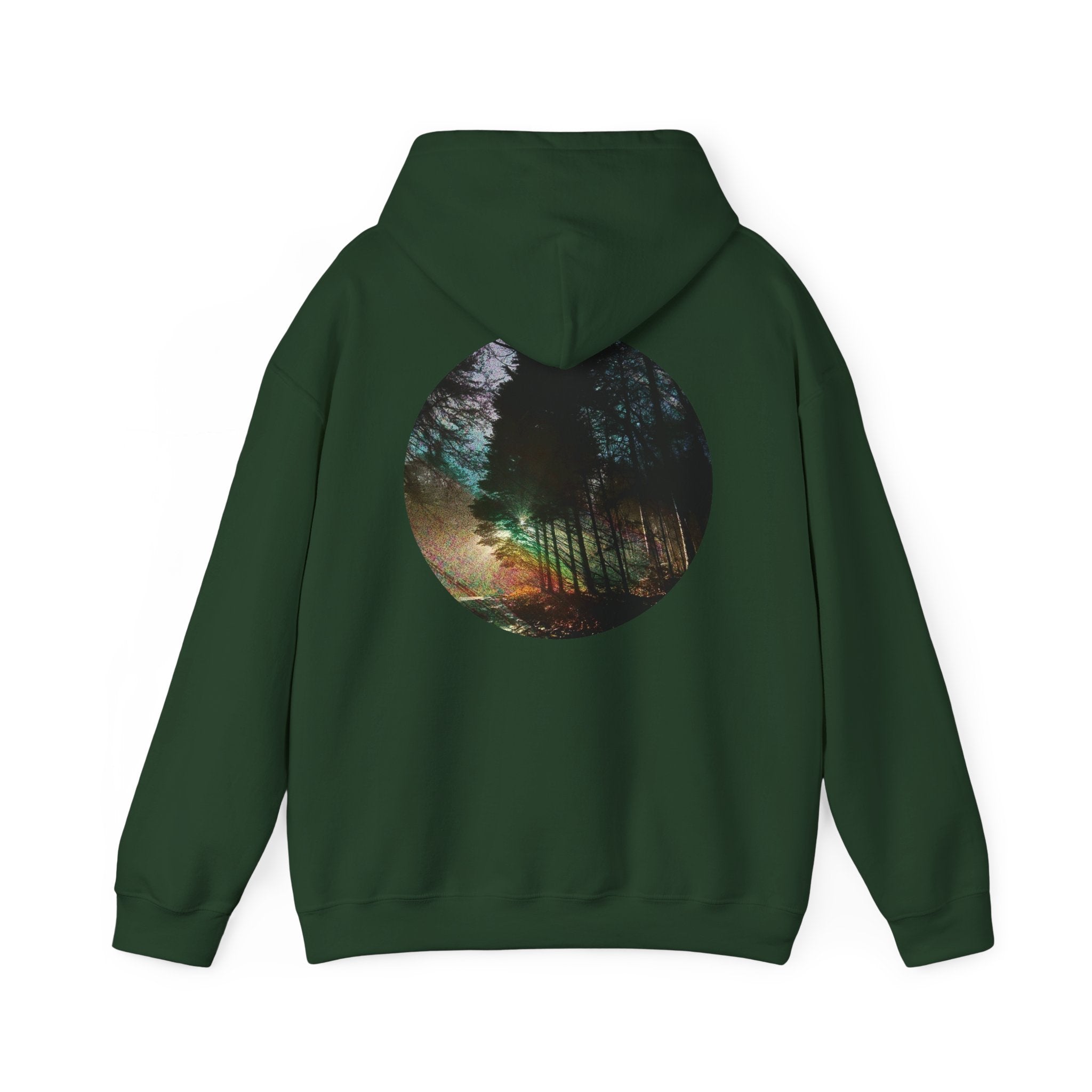 Gildan Heavy Blend Hoodie — Forest-Inspired Hooded Sweatshirt