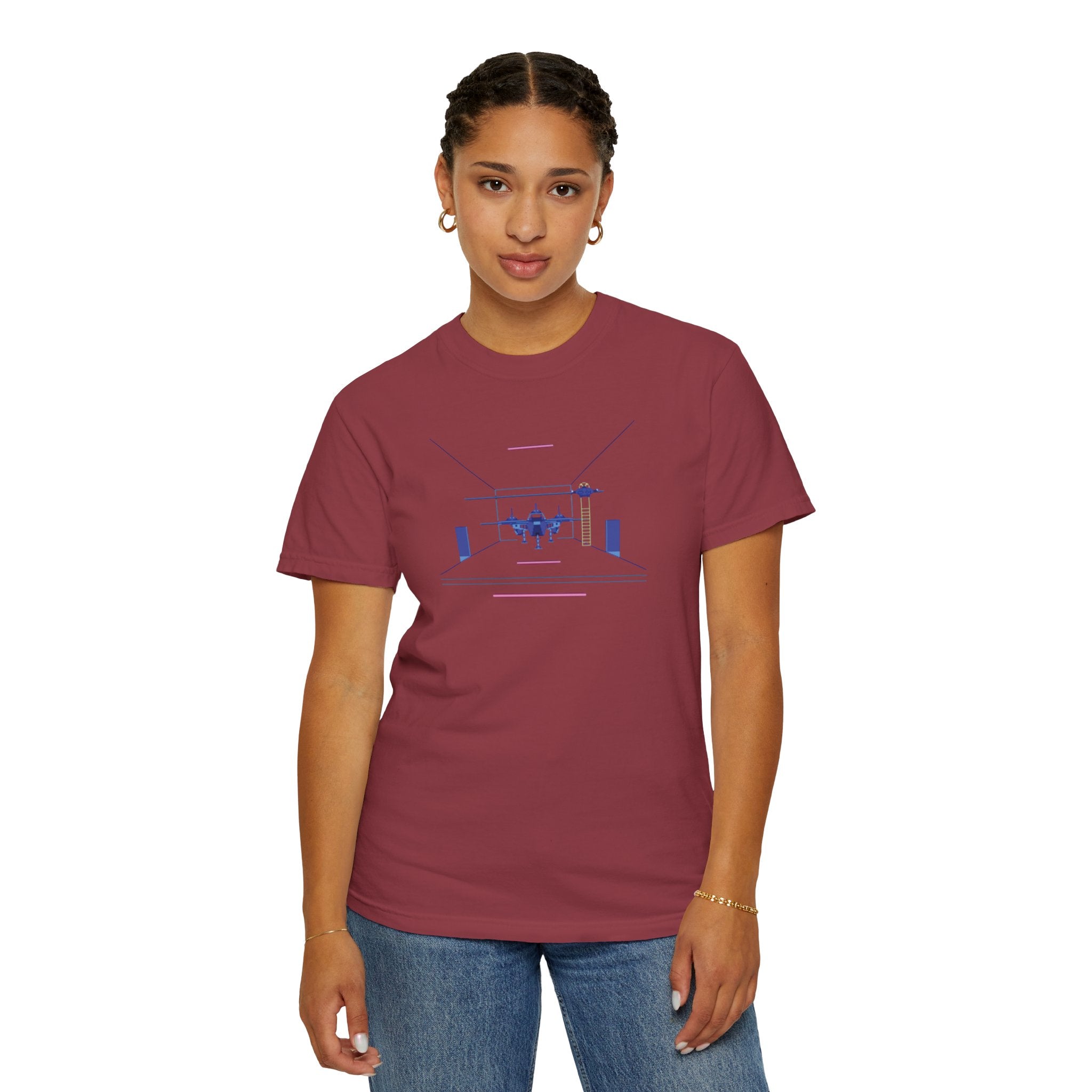 Comfort Colors® Garment-Dyed Short Sleeve Tee Graphic design-Star Voyager