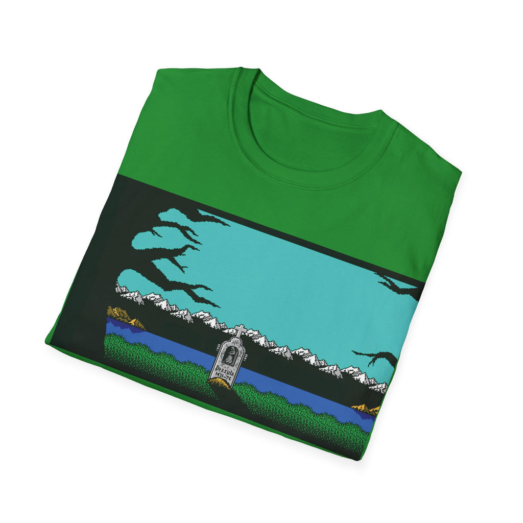 Gildan Unisex Softstyle® T-Shirt Retro Gamer - NES Simon's Quest Ending Design