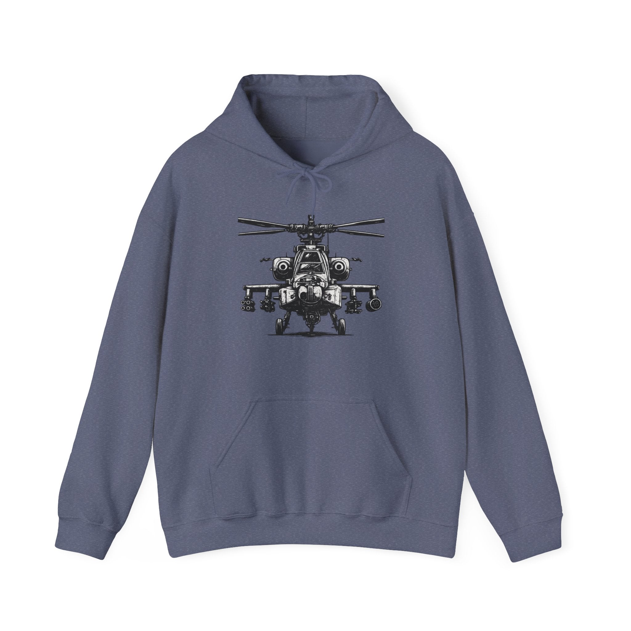 Gildan Heavy Blend Hoodie-Apache Helicopter Hoodie