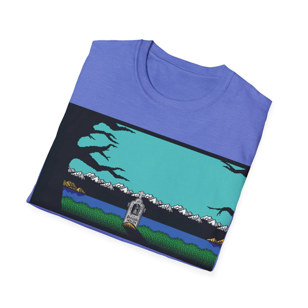 Gildan Unisex Softstyle® T-Shirt Retro Gamer - NES Simon's Quest Ending Design