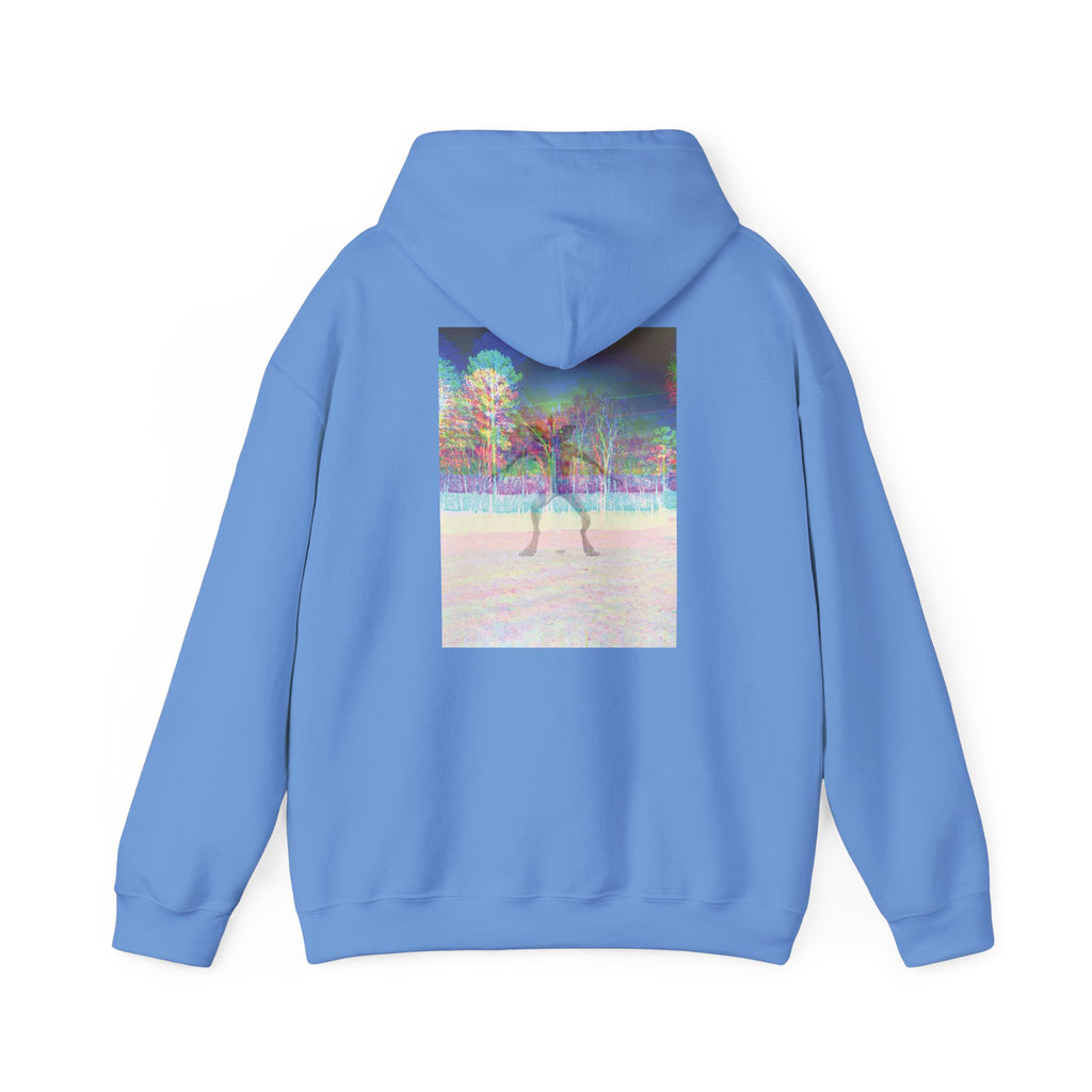 Gildan Heavy Blend Hoodie — Retro Stranger Things Monster Sweatshirt