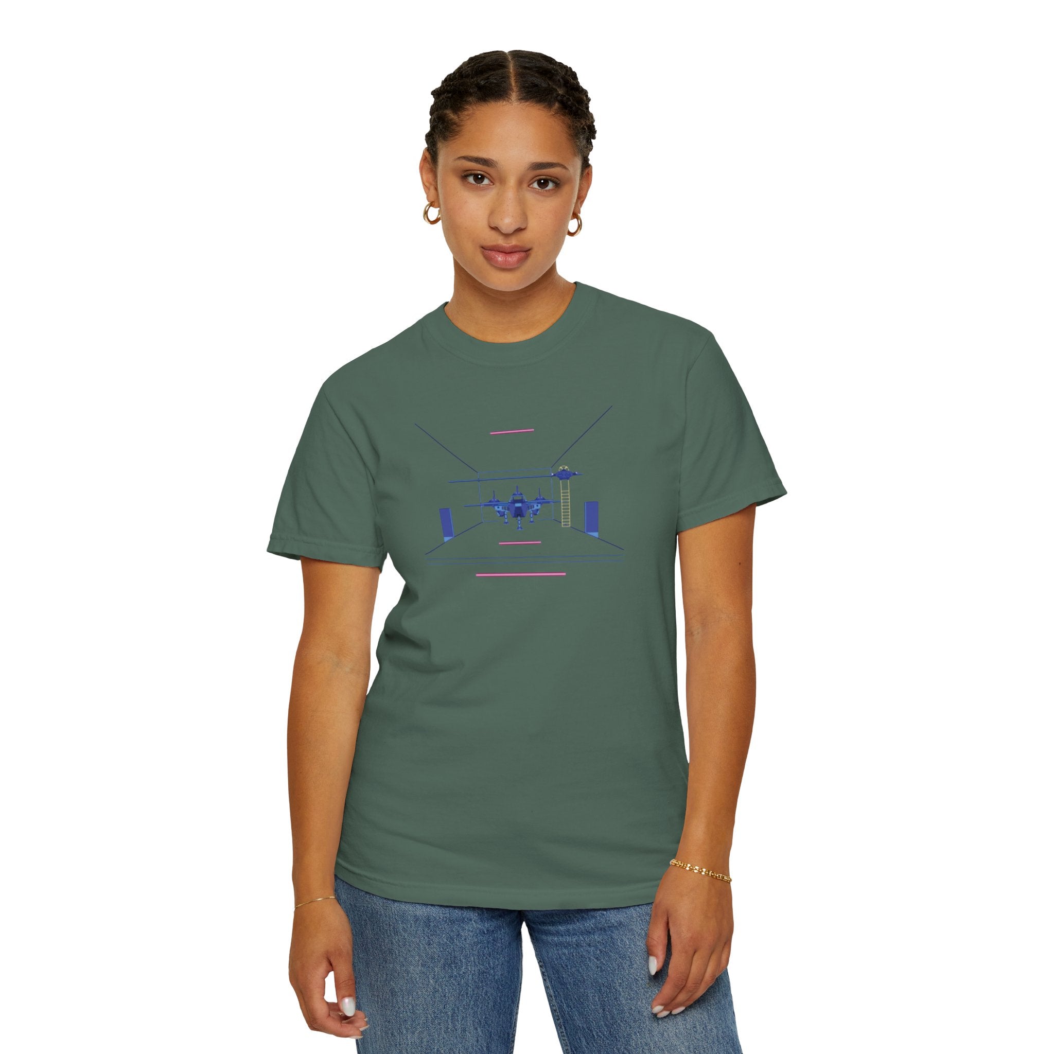 Comfort Colors® Garment-Dyed Short Sleeve Tee Graphic design-Star Voyager