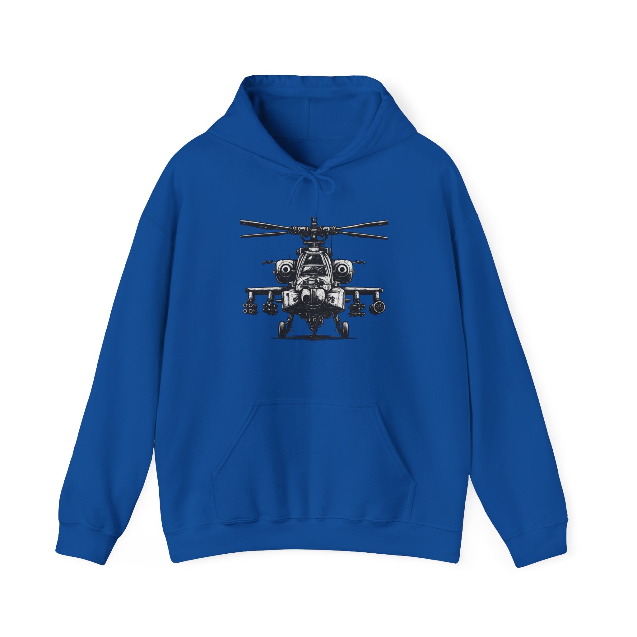 Gildan Heavy Blend Hoodie-Apache Helicopter Hoodie