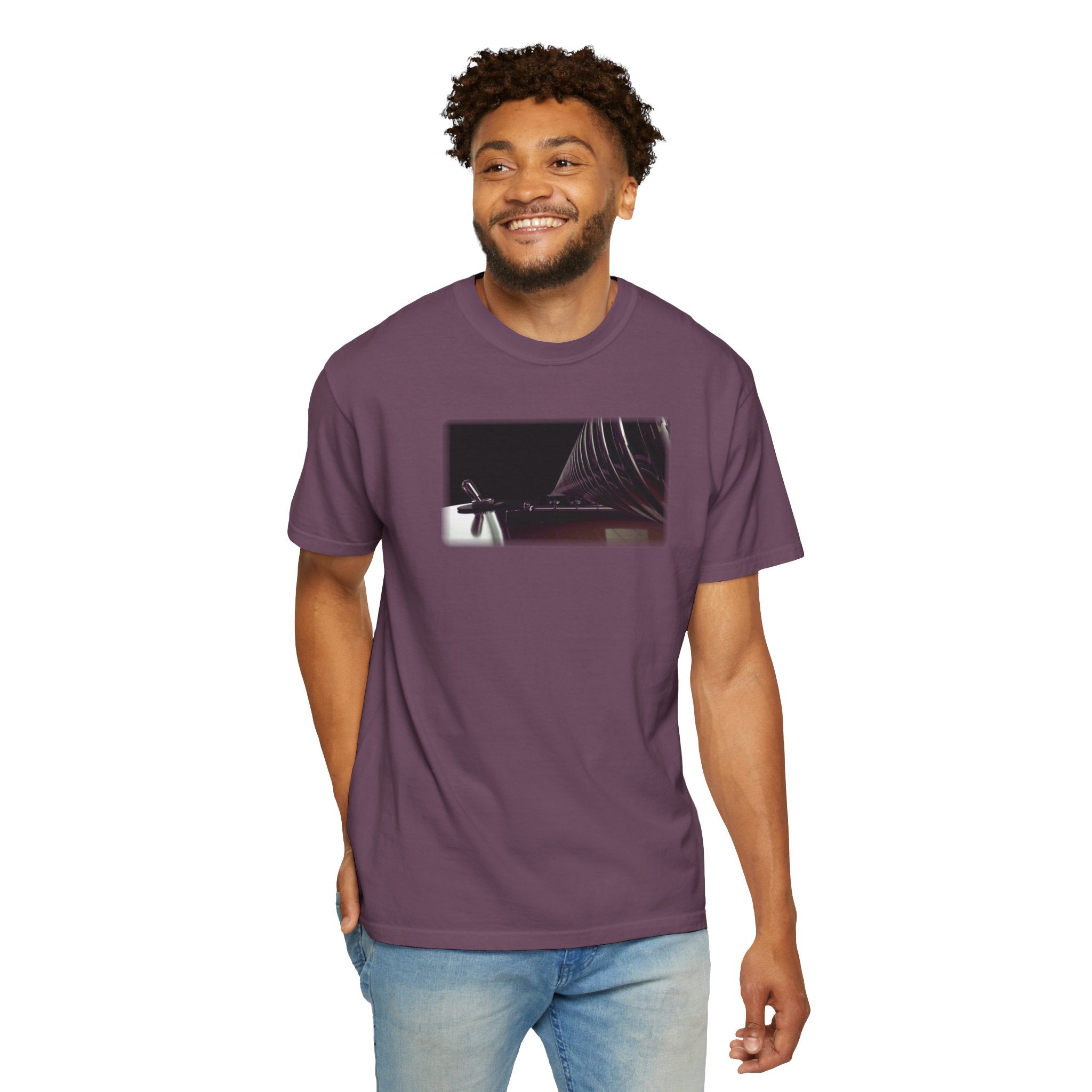 Comfort Colors® Garment-Dyed Short Sleeve Tee-Musical Instrument Close-up