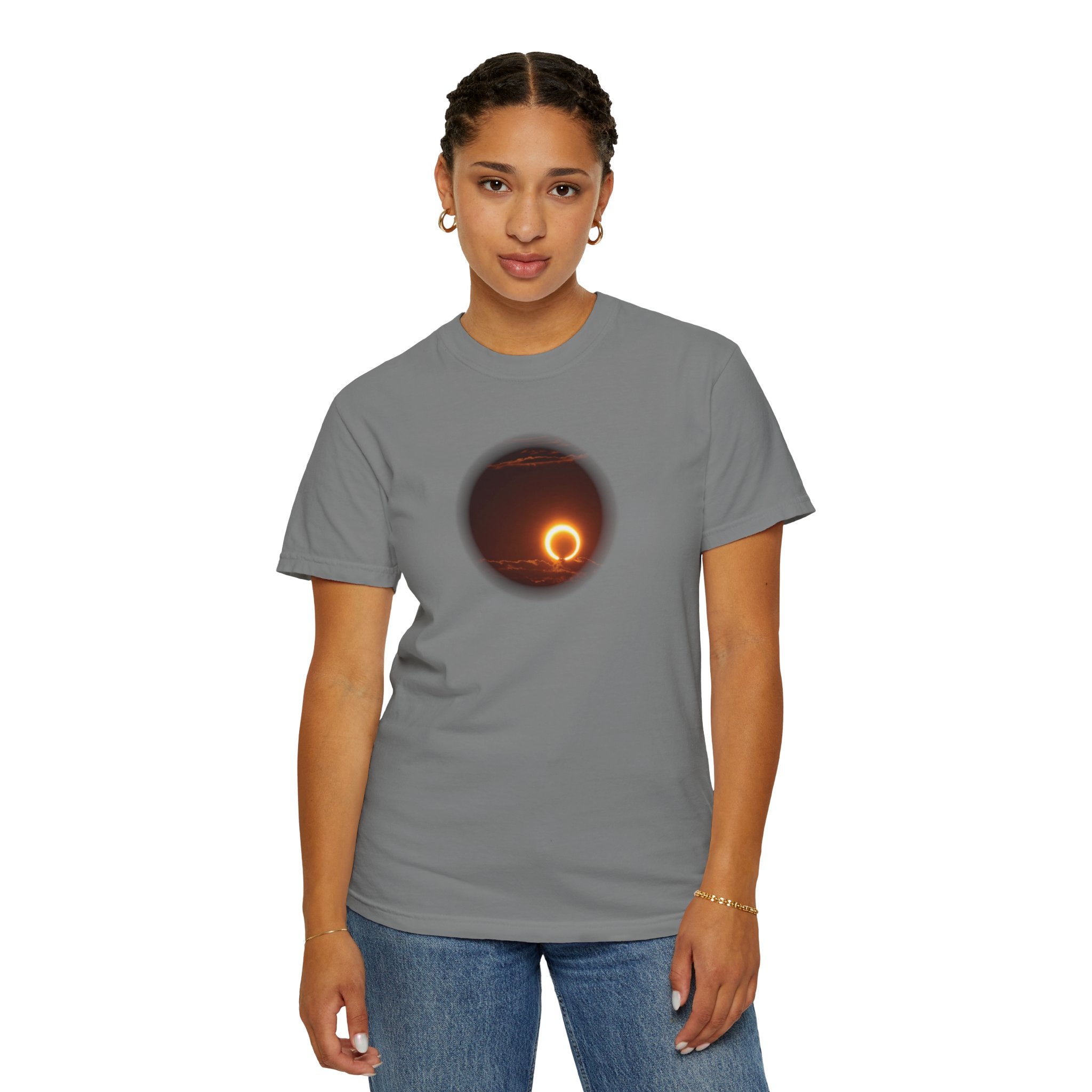 Comfort Colors® Garment-Dyed Short Sleeve Tee-Ring of Fire