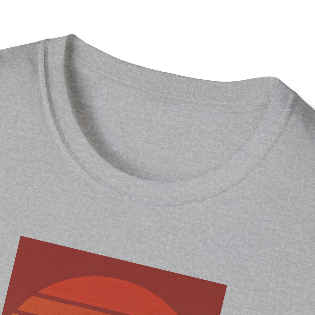 Gildan Unisex Softstyle® T-Shirt Retro Sunset 20sided Dice