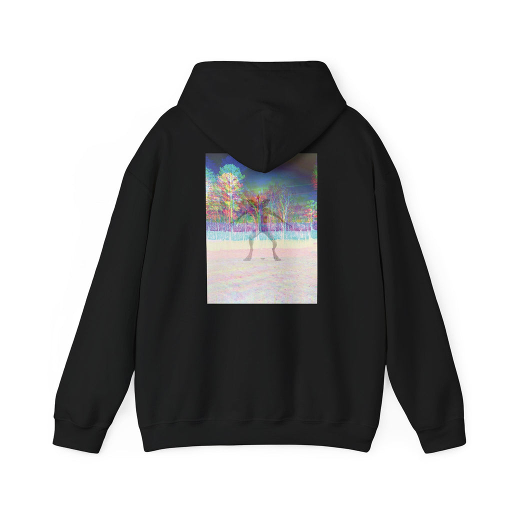 Gildan Heavy Blend Hoodie — Retro Stranger Things Monster Sweatshirt