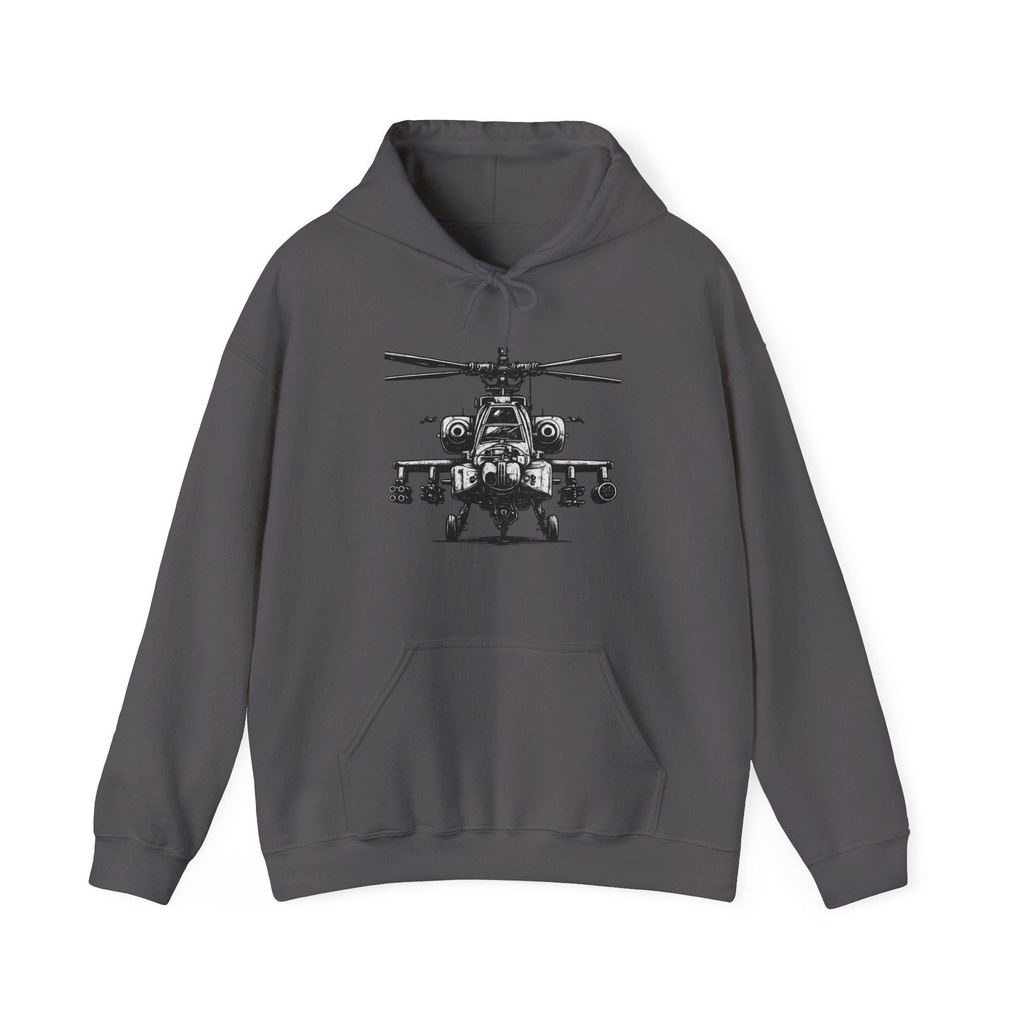 Gildan Heavy Blend Hoodie-Apache Helicopter Hoodie
