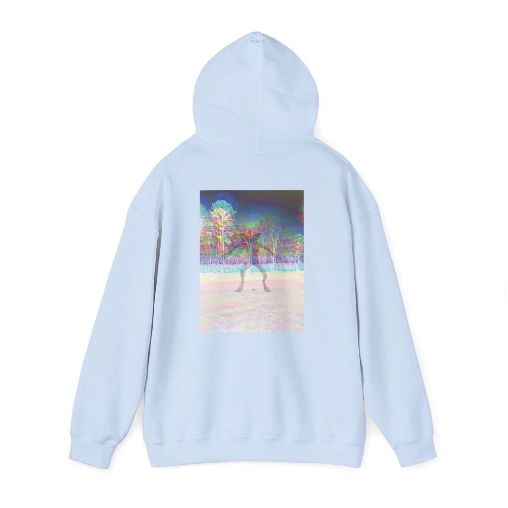 Gildan Heavy Blend Hoodie — Retro Stranger Things Monster Sweatshirt