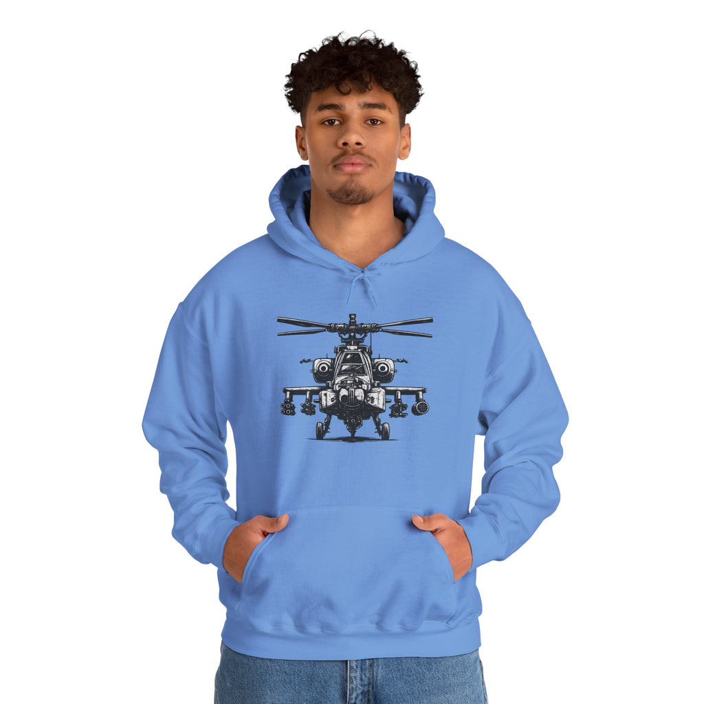 Gildan Heavy Blend Hoodie-Apache Helicopter Hoodie