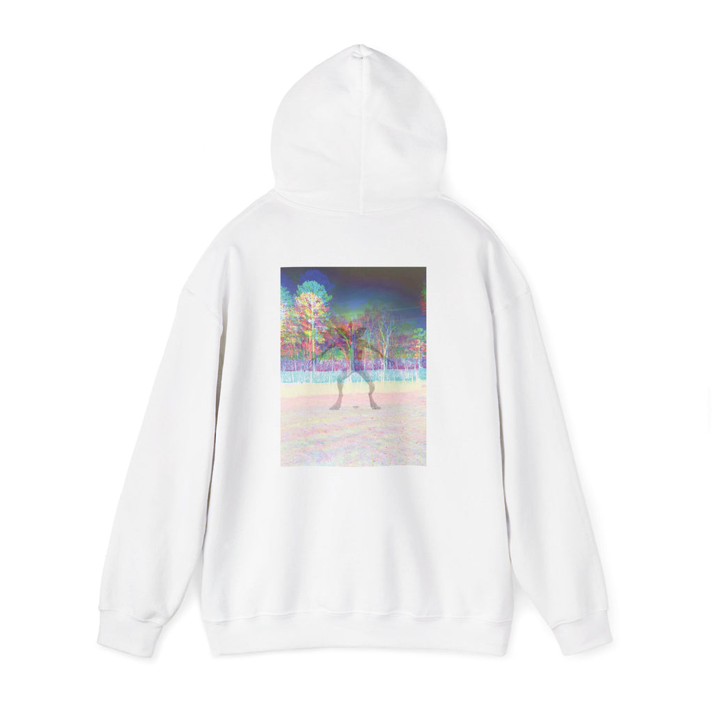 Gildan Heavy Blend Hoodie — Retro Stranger Things Monster Sweatshirt