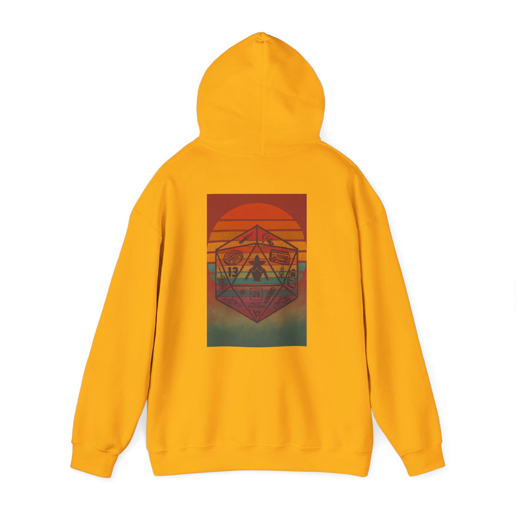 Gildan Heavy Blend Hoodie Stranger Things 20 Sided Dice