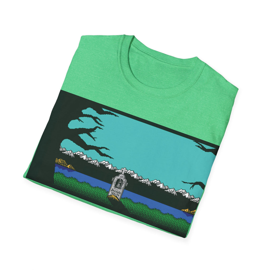 Gildan Unisex Softstyle® T-Shirt Retro Gamer - NES Simon's Quest Ending Design