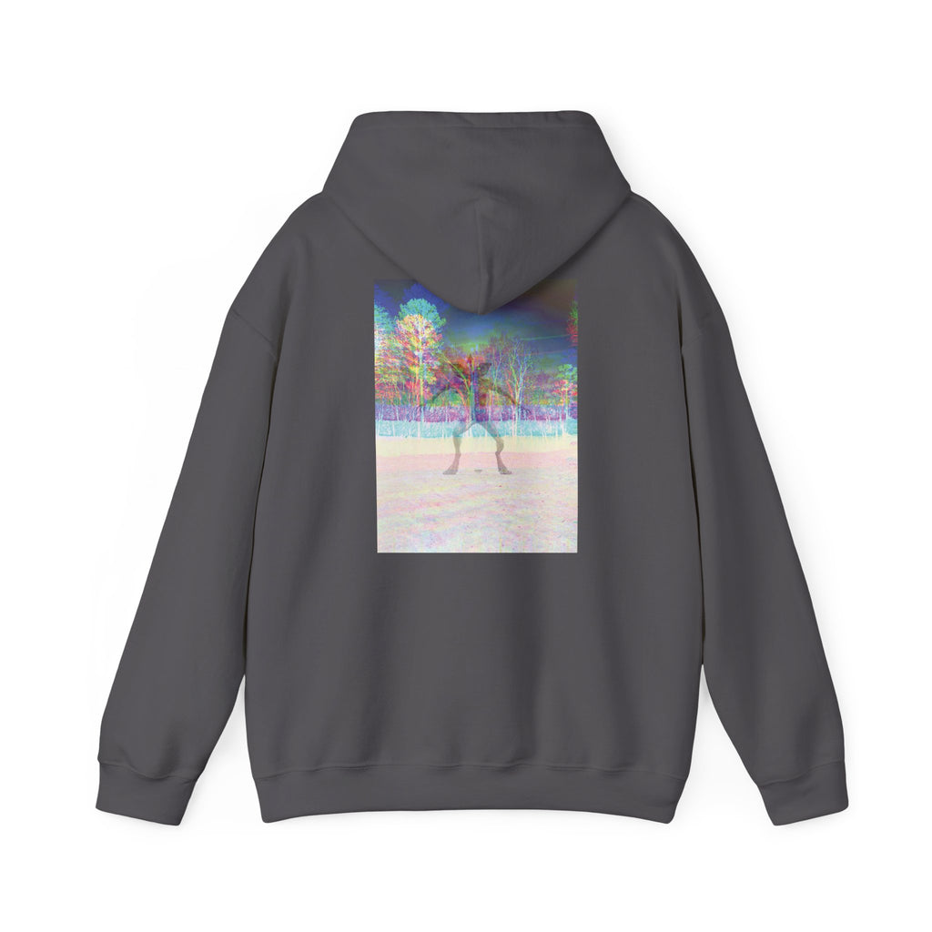 Gildan Heavy Blend Hoodie — Retro Stranger Things Monster Sweatshirt